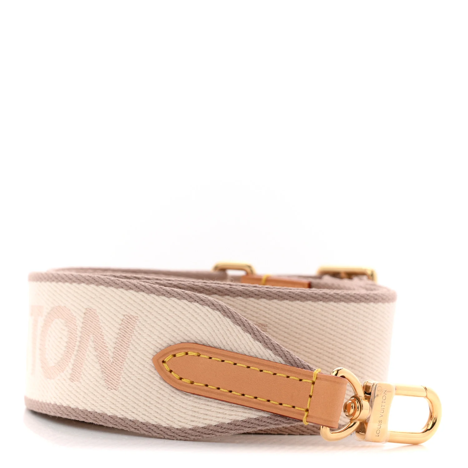 Jacquard Shoulder Strap Beige