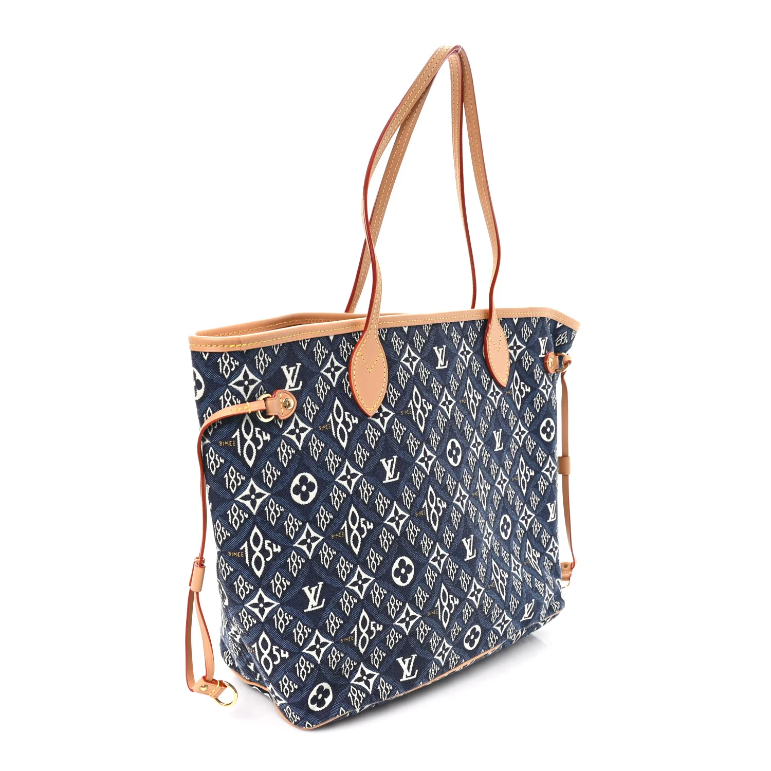Jacquard Since 1854 Neverfull MM Blue - Image 3
