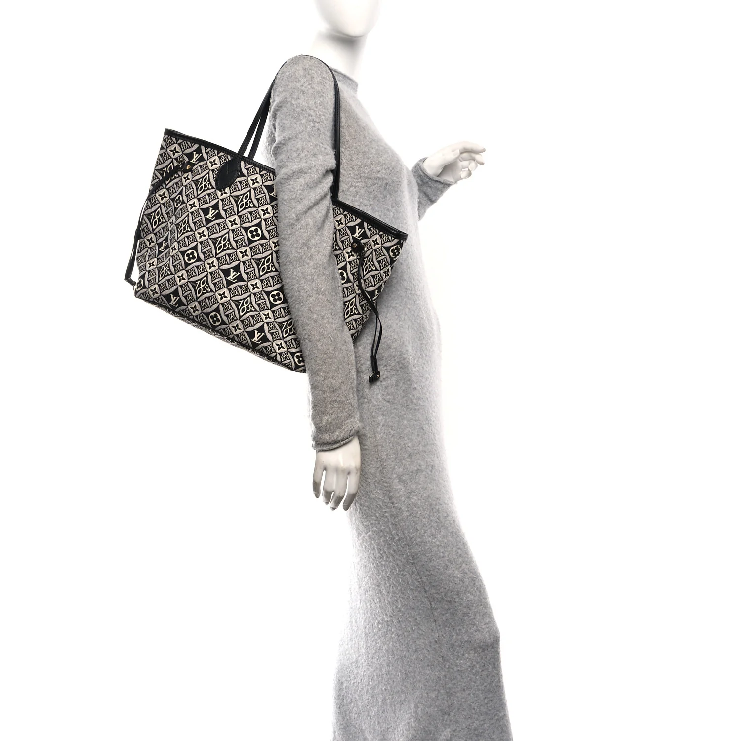 Jacquard Since 1854 Neverfull MM Grey - Image 2
