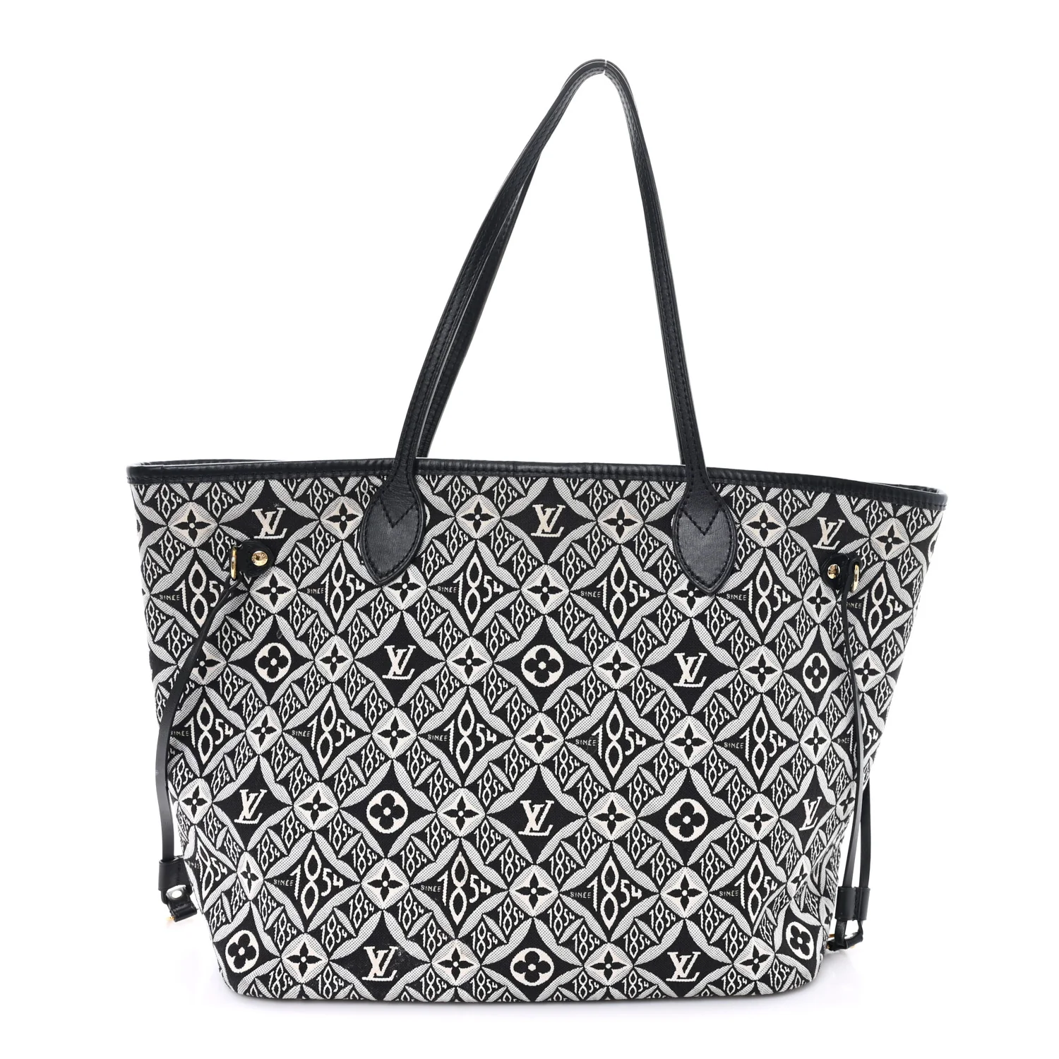 Jacquard Since 1854 Neverfull MM Grey
