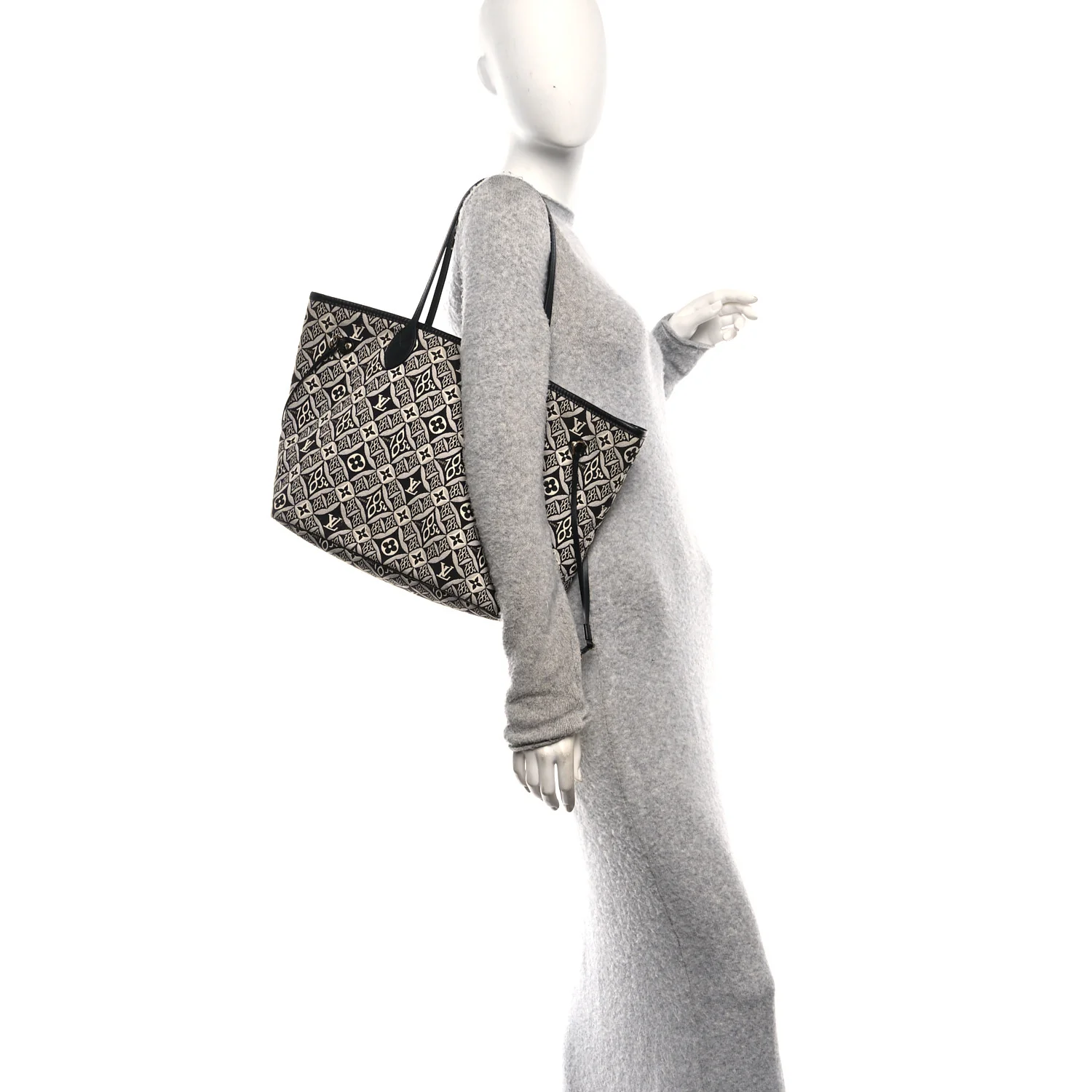 Jacquard Since 1854 Neverfull MM Grey - Image 2