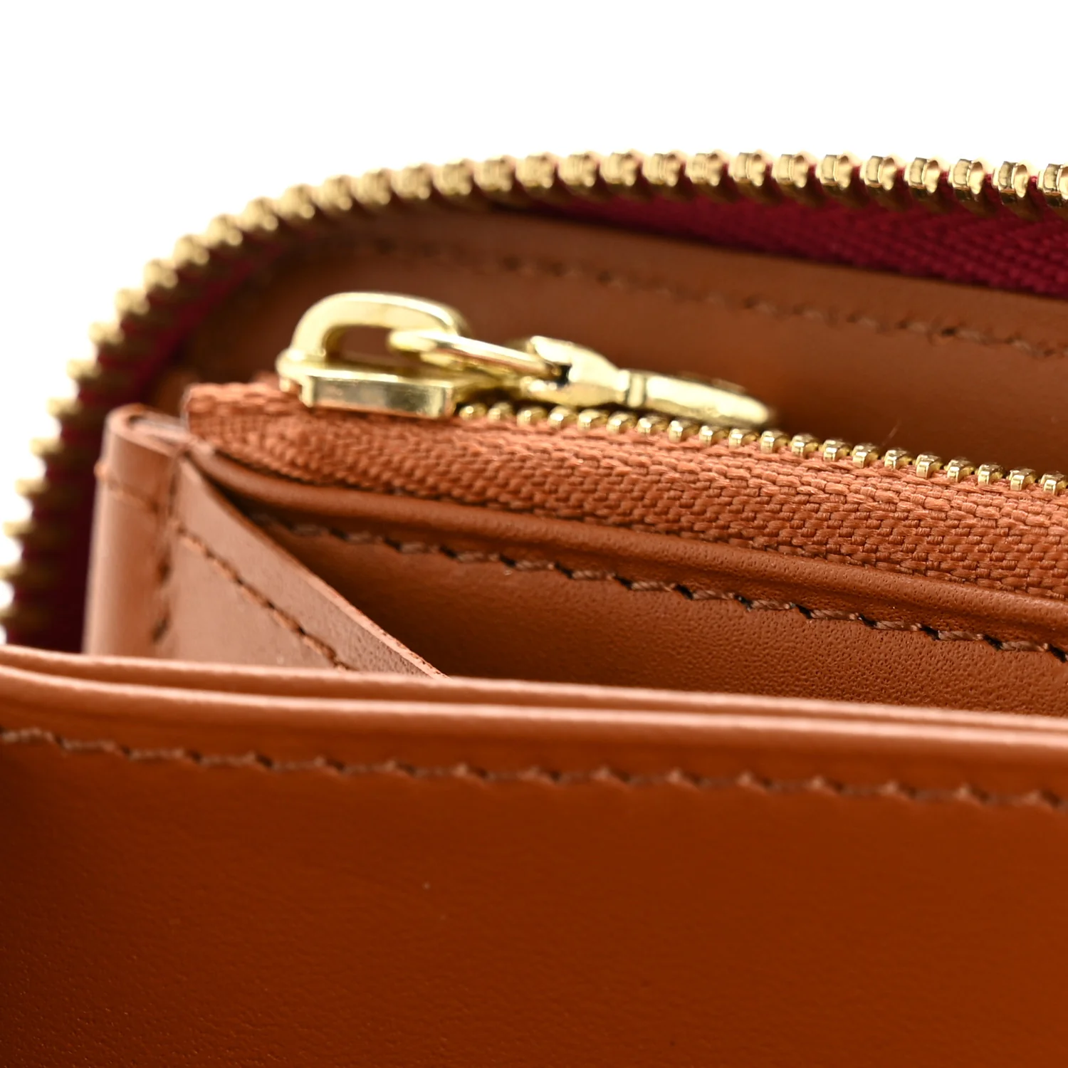 Jacquard Since 1854 Zippy Wallet Bordeaux - Image 8