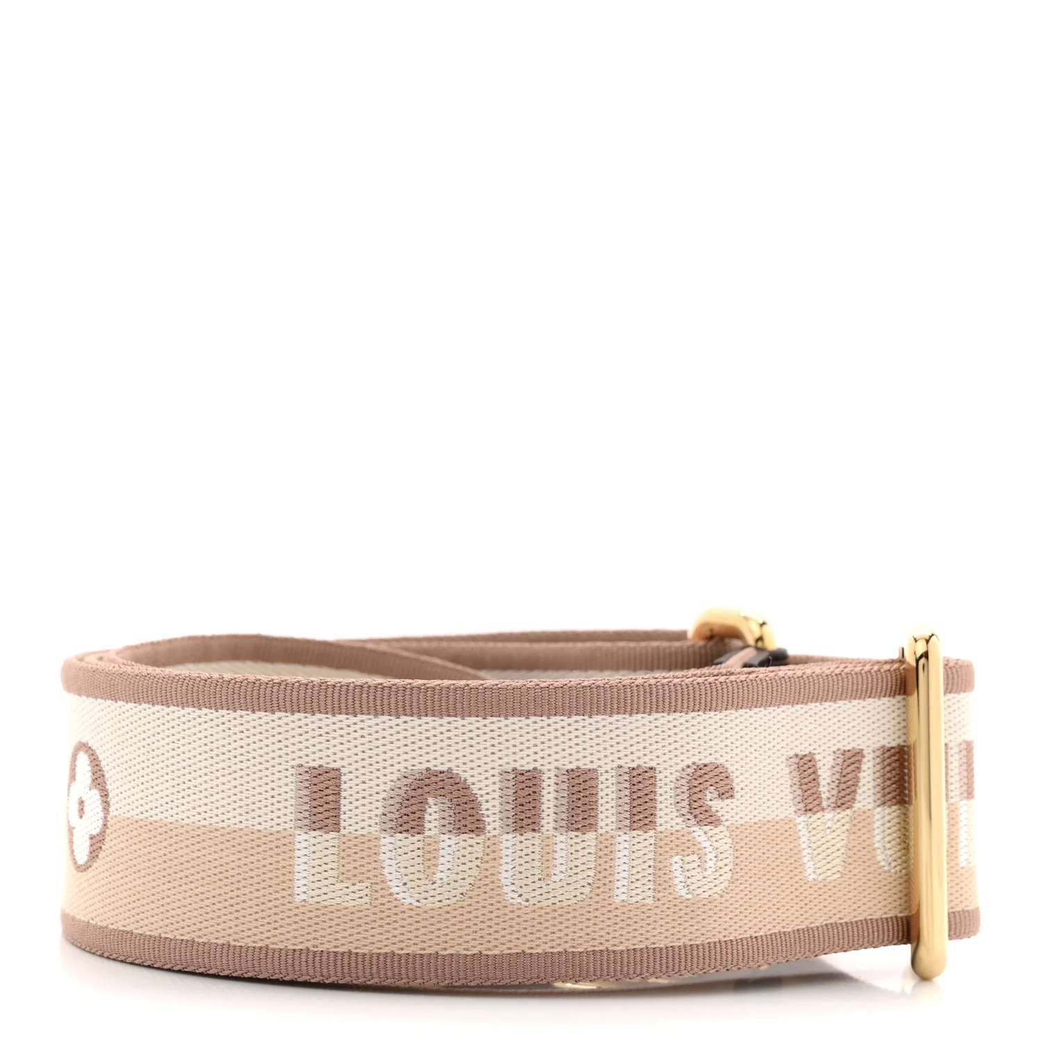Jacquard Speedy Bandouliere 20 Shoulder Strap Beige Brown - Image 2