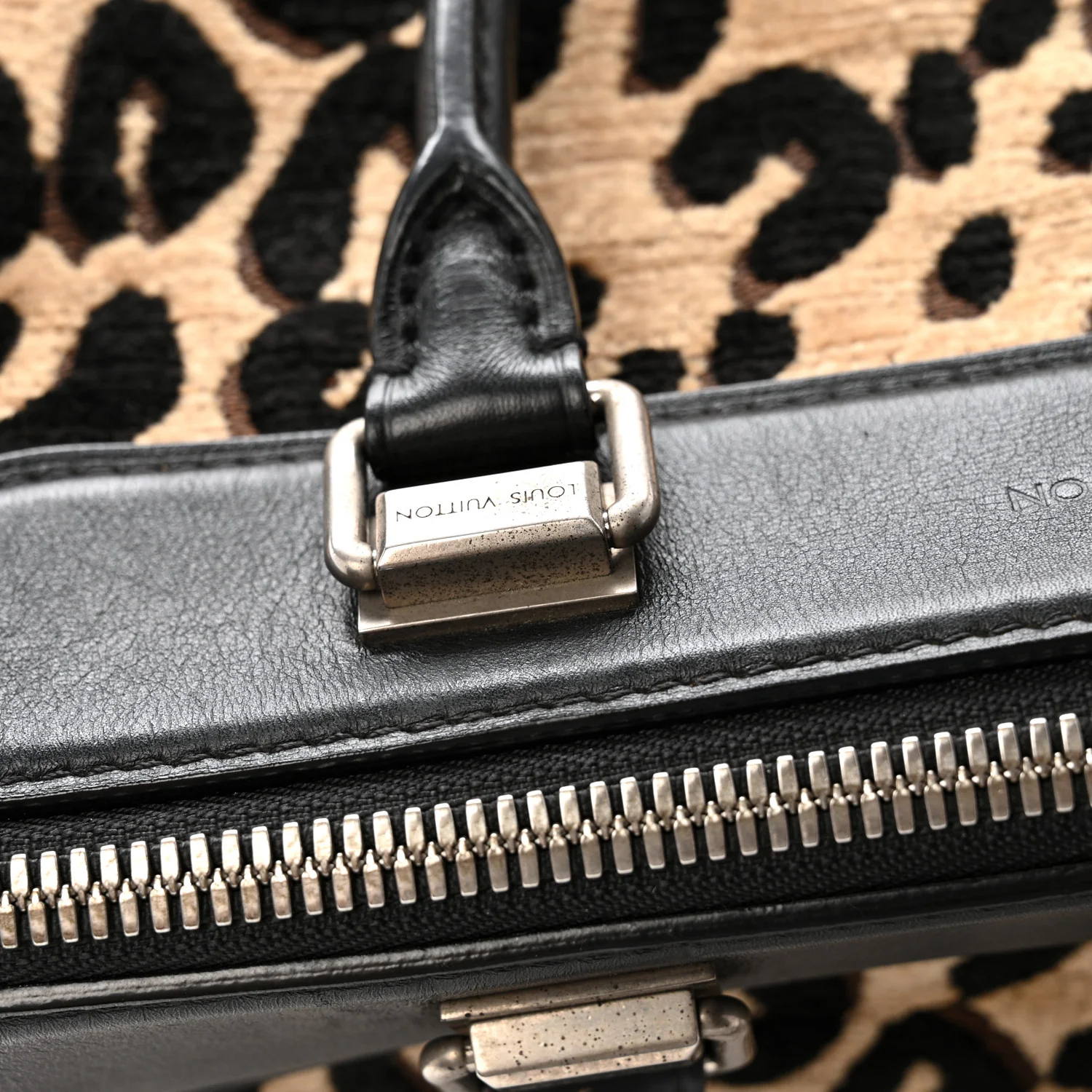 Jacquard Velvet Leopard Print Stephen Sprouse Speedy - Image 14