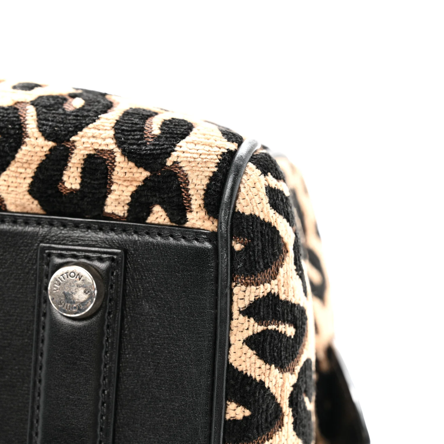 Jacquard Velvet Leopard Print Stephen Sprouse Speedy - Image 15