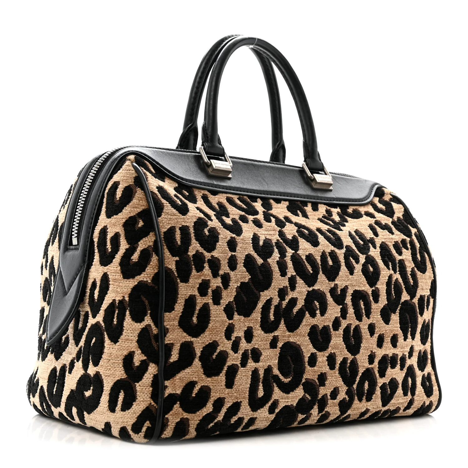 Jacquard Velvet Leopard Print Stephen Sprouse Speedy - Image 3