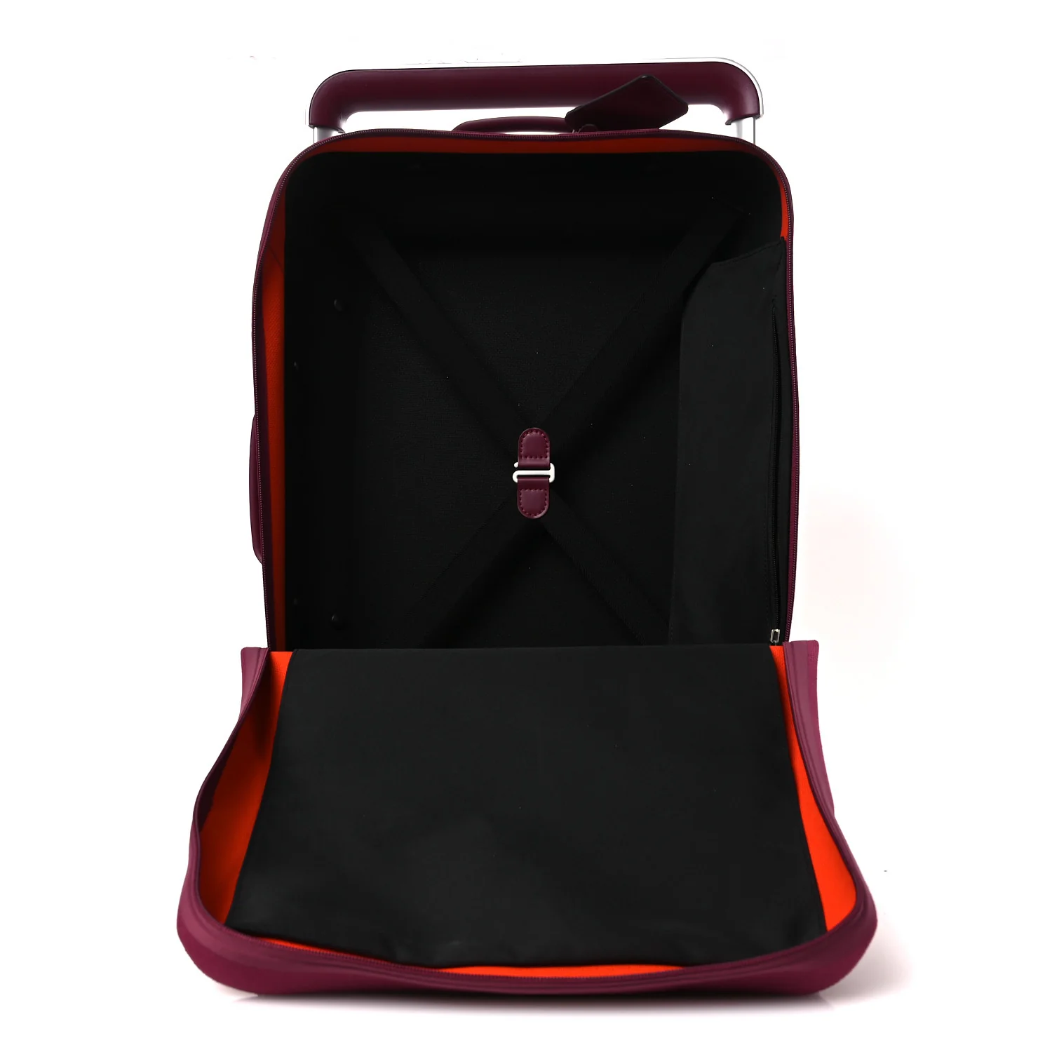 Knit Monogram Horizon Soft 55 Suitcase Fuchsia - Image 7