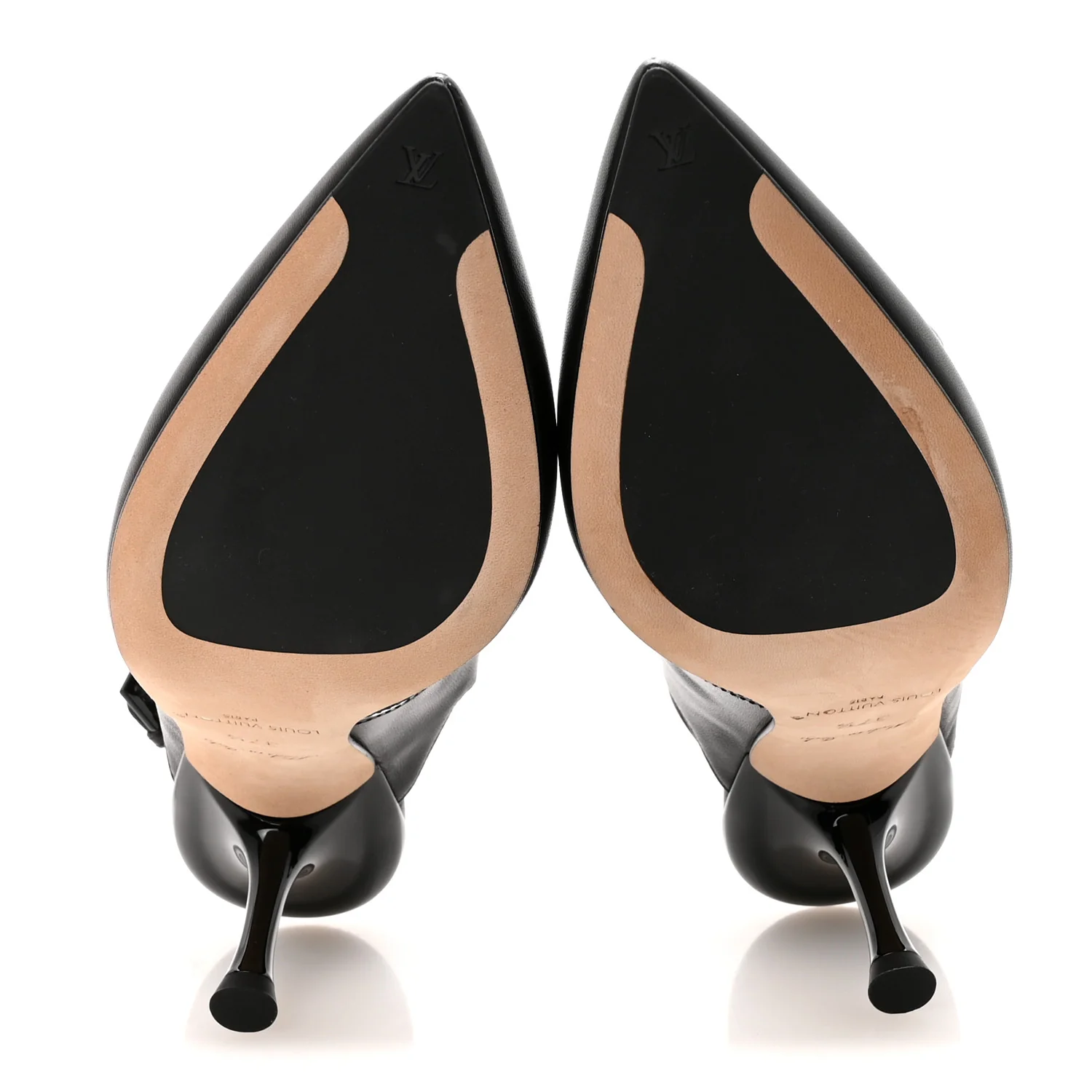 Lambskin 6AM Slingback Pumps 37.5 Black - Image 6