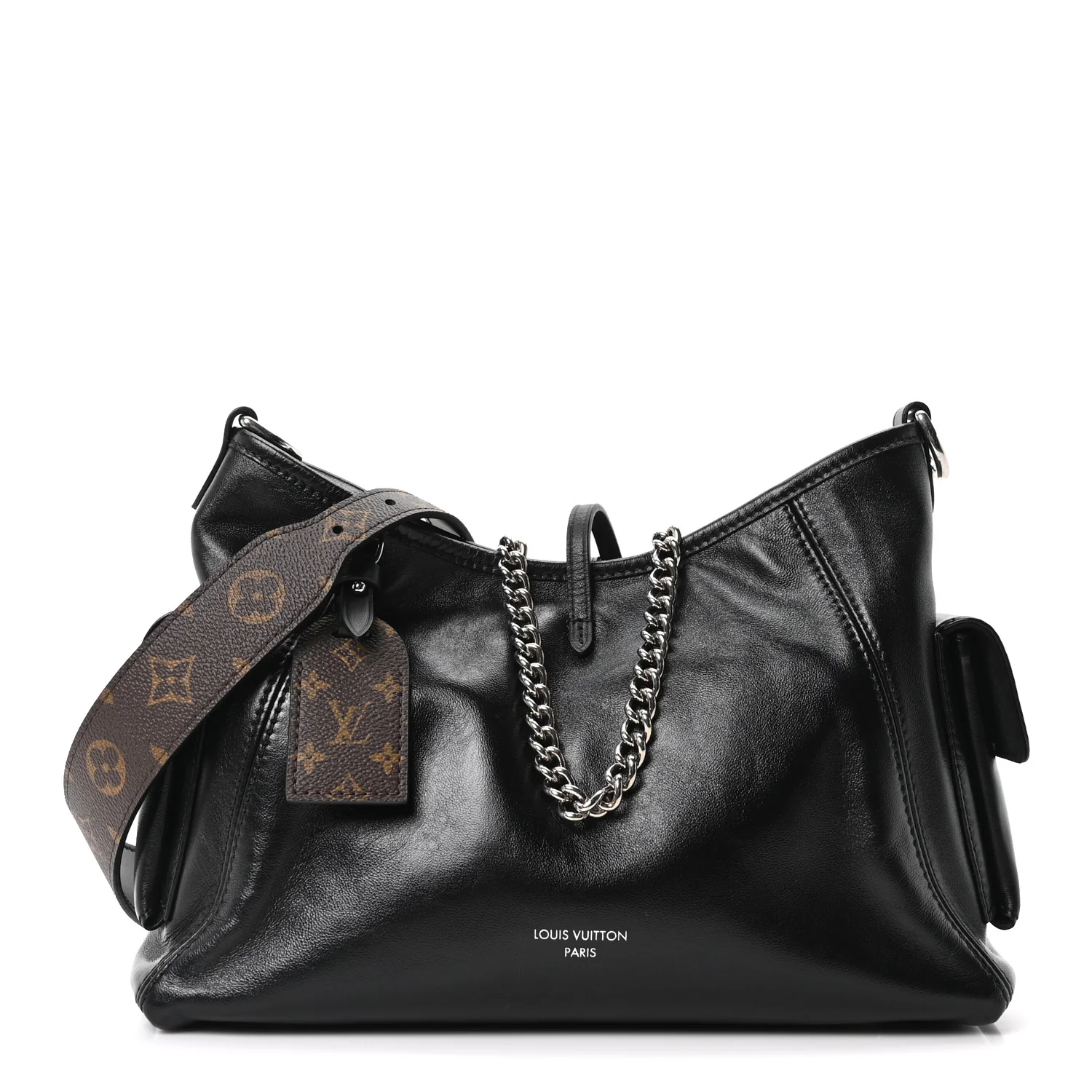 Lambskin CarryAll Cargo Vibe PM Black