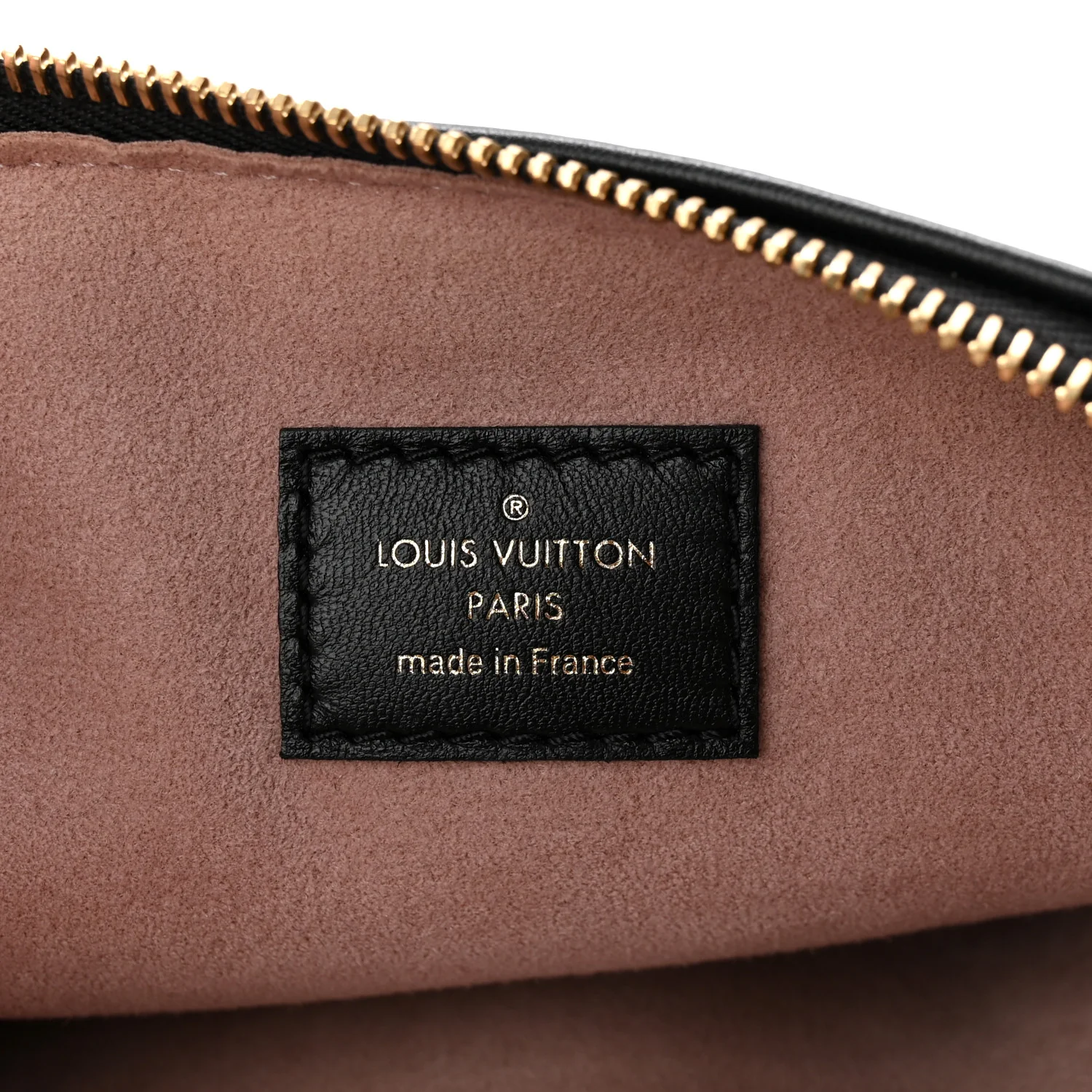 Lambskin Embossed Monogram Coussin PM Black - Image 6
