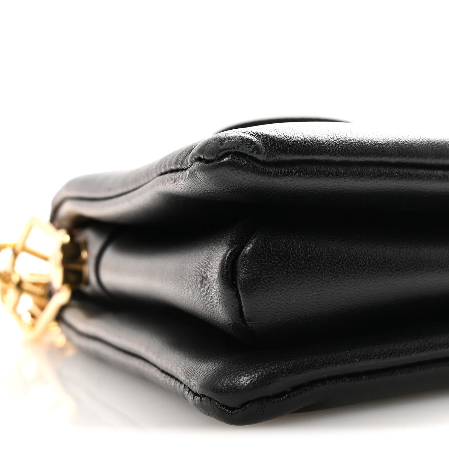 Lambskin Embossed Monogram Coussin PM Black - Image 8