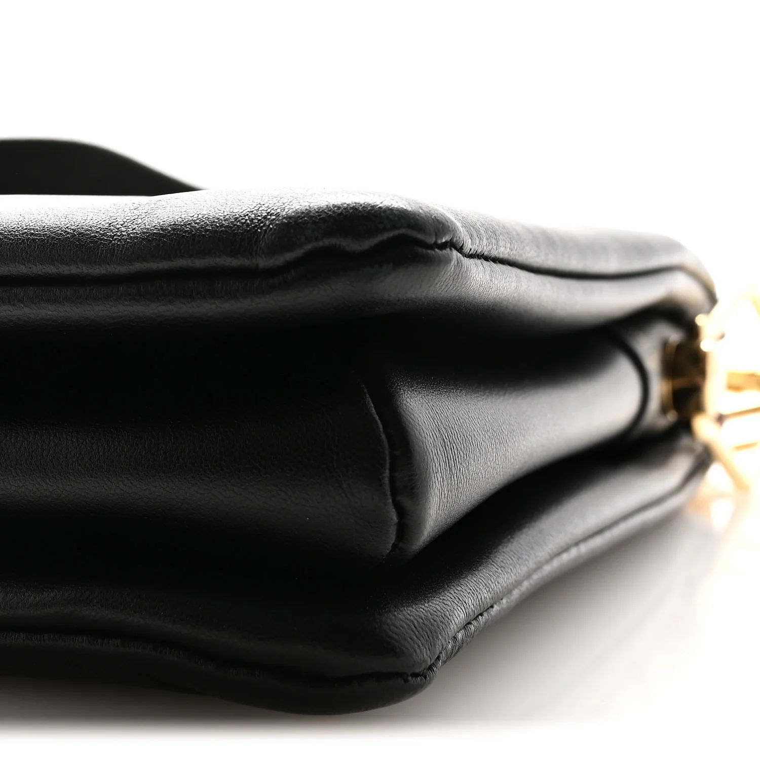 Lambskin Embossed Monogram Coussin PM Black - Image 9