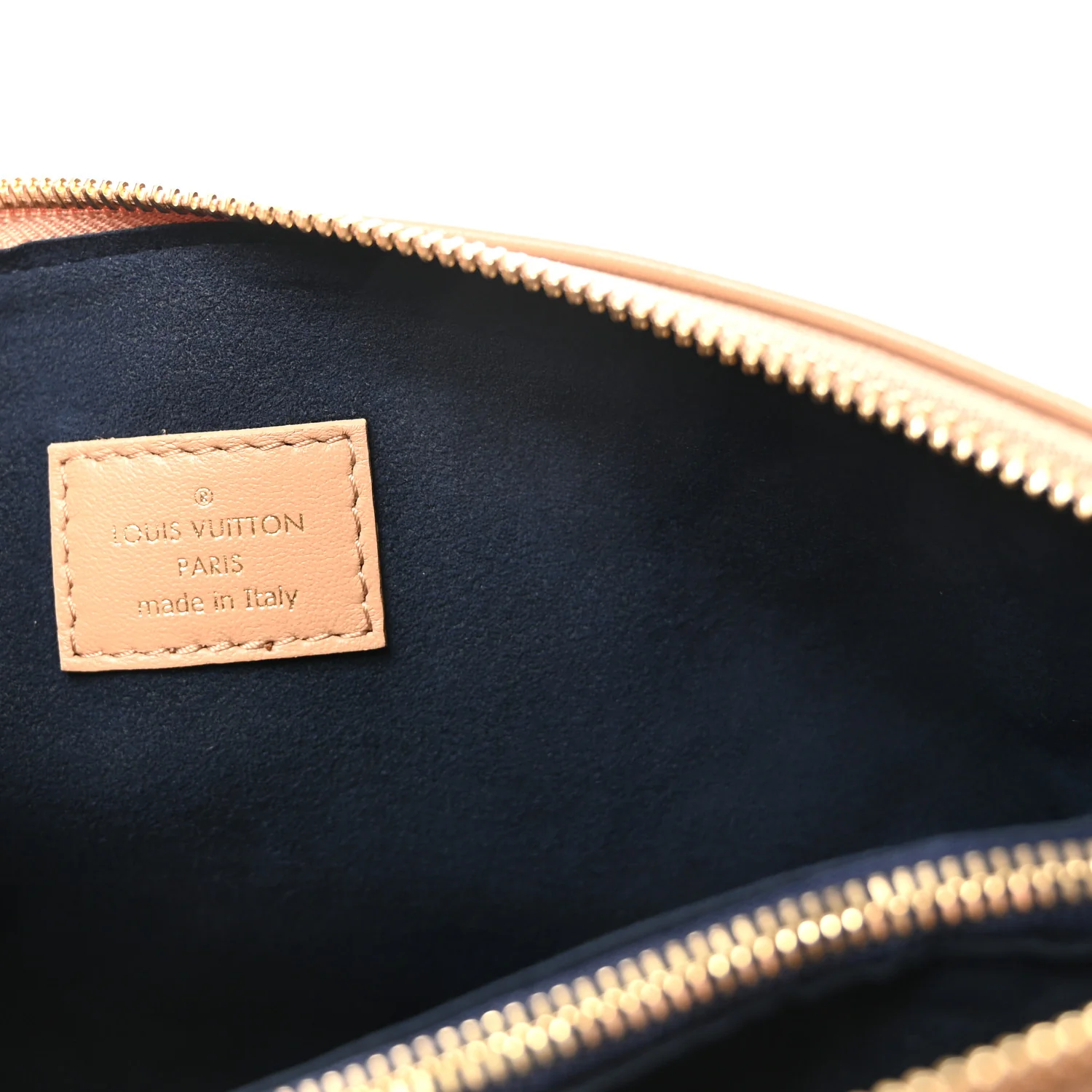 Lambskin Embossed Monogram Coussin PM Camel - Image 6