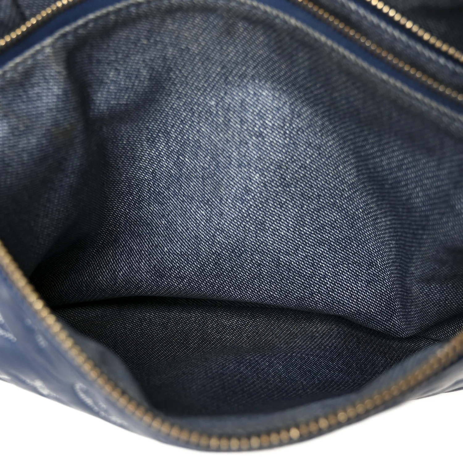 Lambskin Embossed Monogram Coussin PM Denim Blue - Image 7