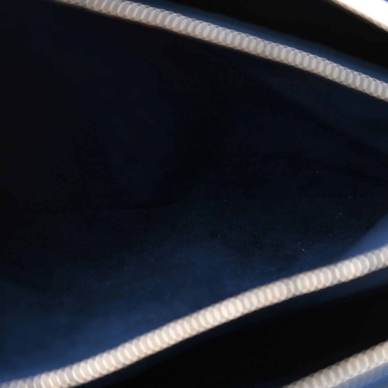 Lambskin Embossed Monogram Coussin PM Navy - Image 5