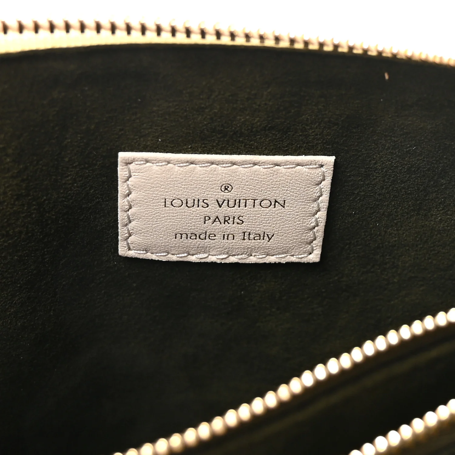 Lambskin Embossed Monogram Coussin PM White - Image 6