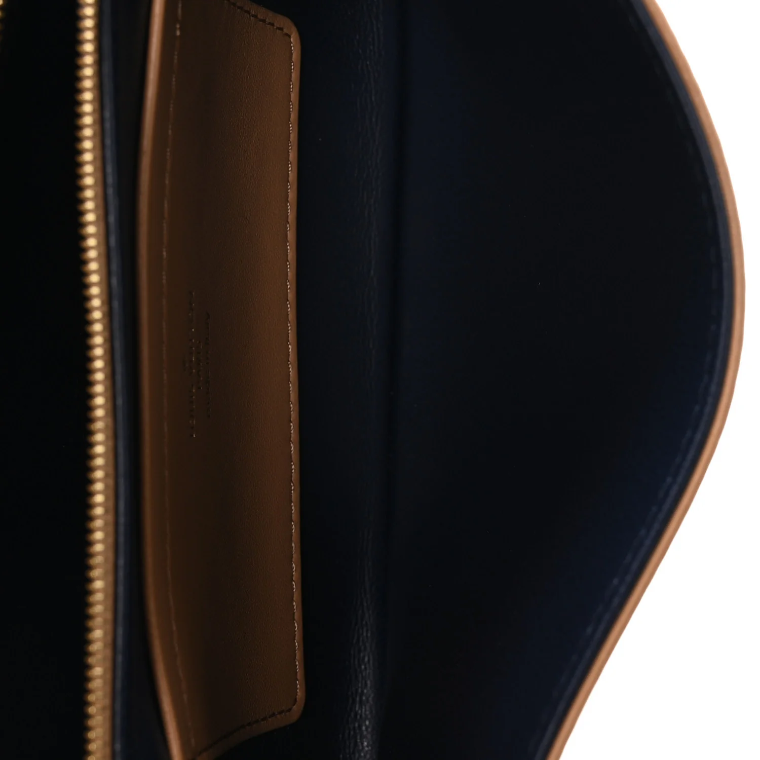 Lambskin Embossed Monogram Pochette Coussin Camel - Image 5