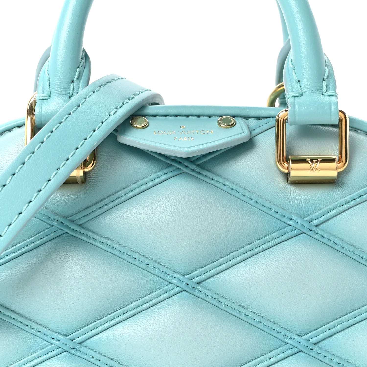 Lambskin Malletage Alma Nano Lagoon Blue - Image 7