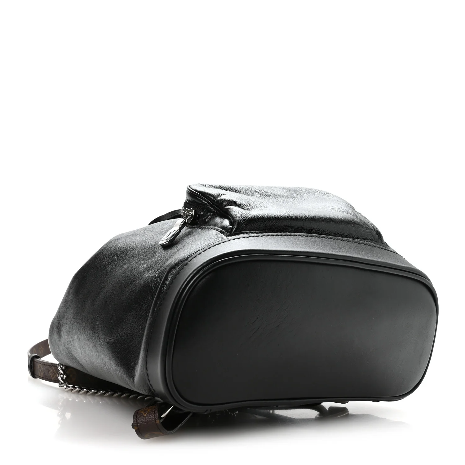 Lambskin Monogram Montsouris Vibe PM Black - Image 4
