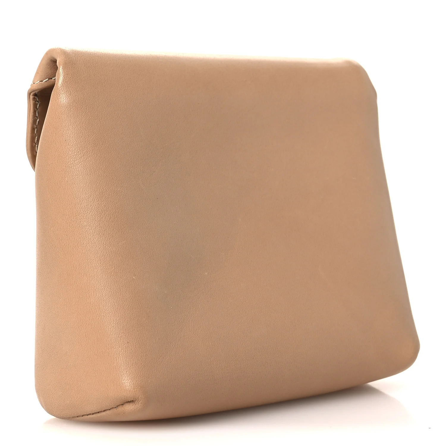 Lambskin Pouch Beige - Image 3