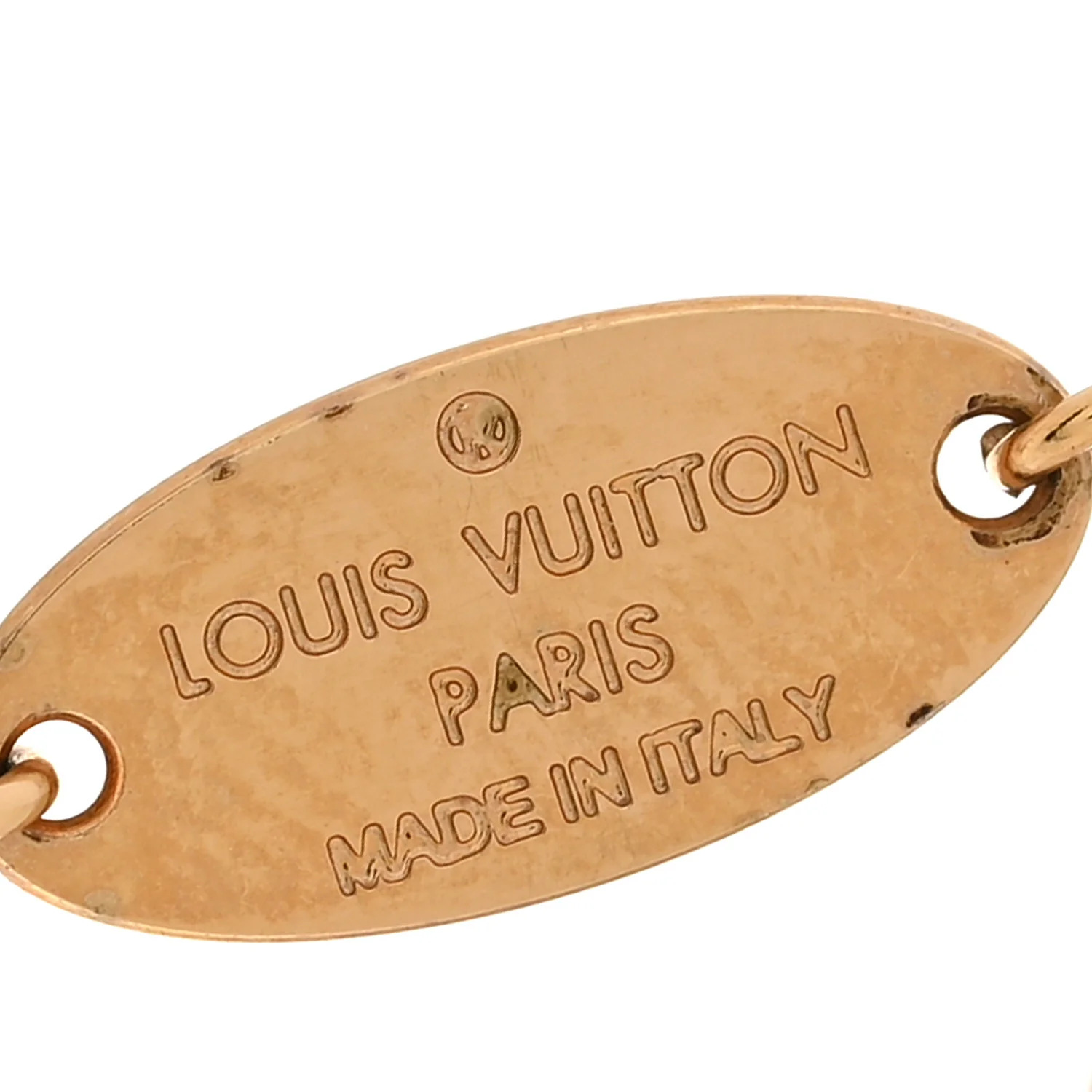 LV And Me Letter J Necklace Gold - Image 5