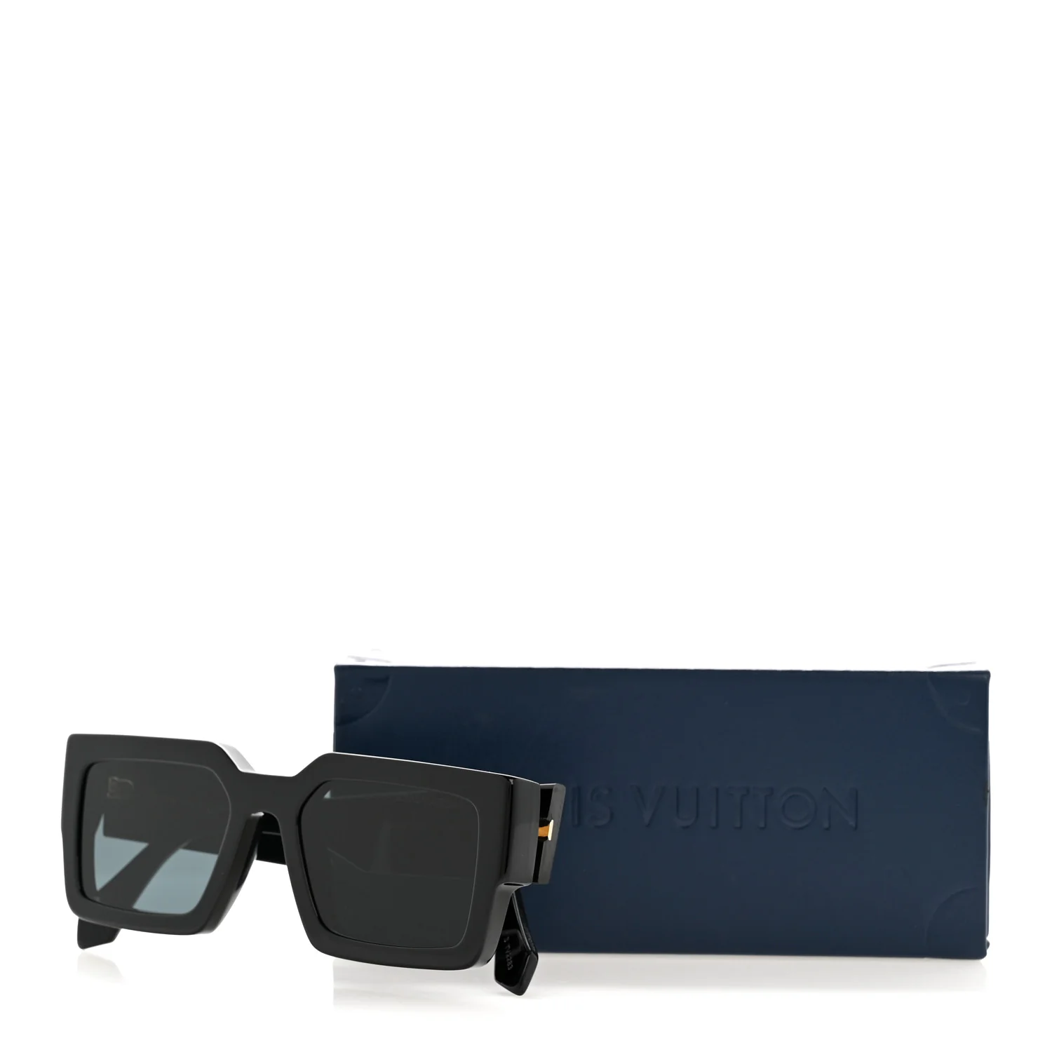 LV Clash Mask Square Sunglasses Z1579W Black - Image 10