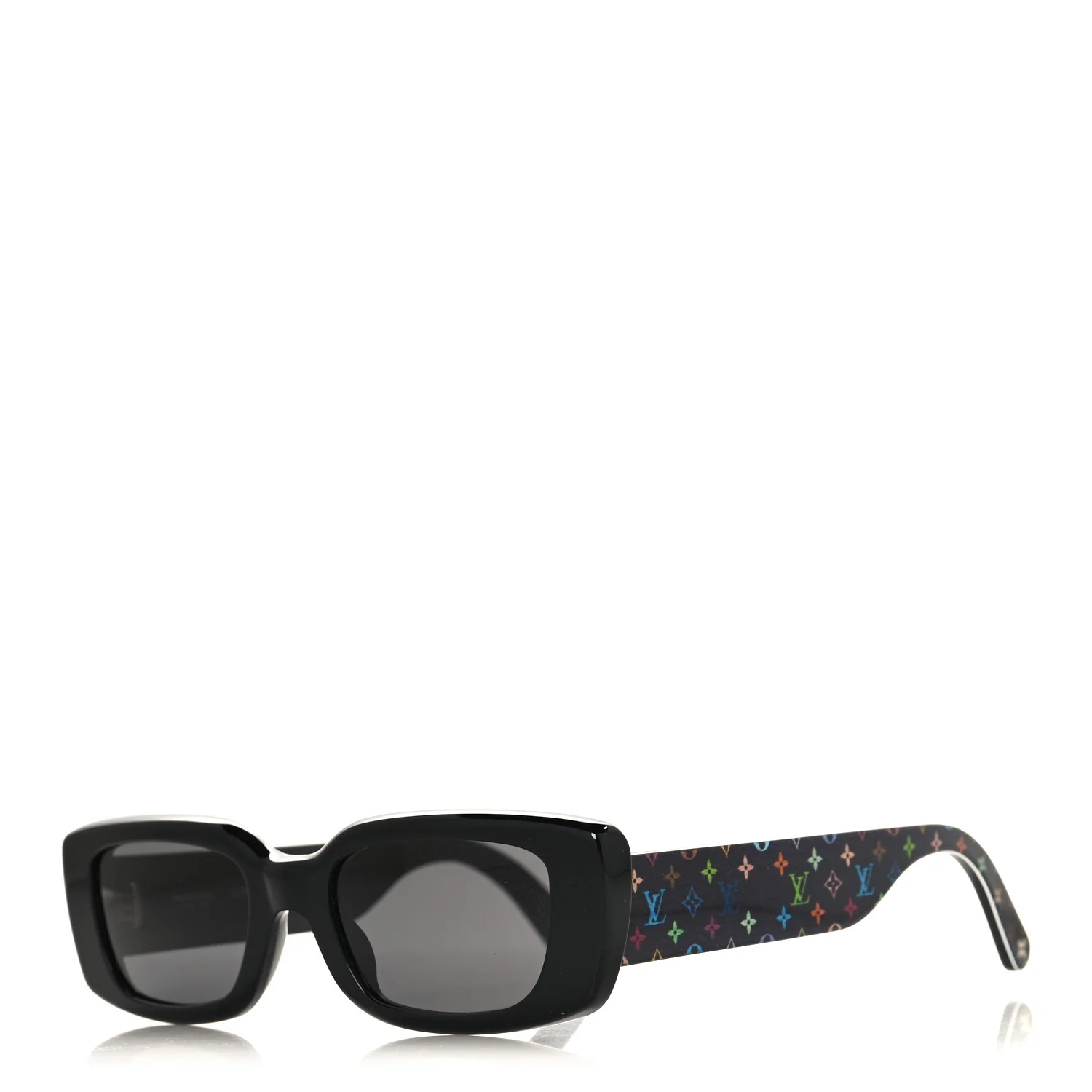 LV X TM Acetate Monogram Multicolor Sunglasses Z2709W Black
