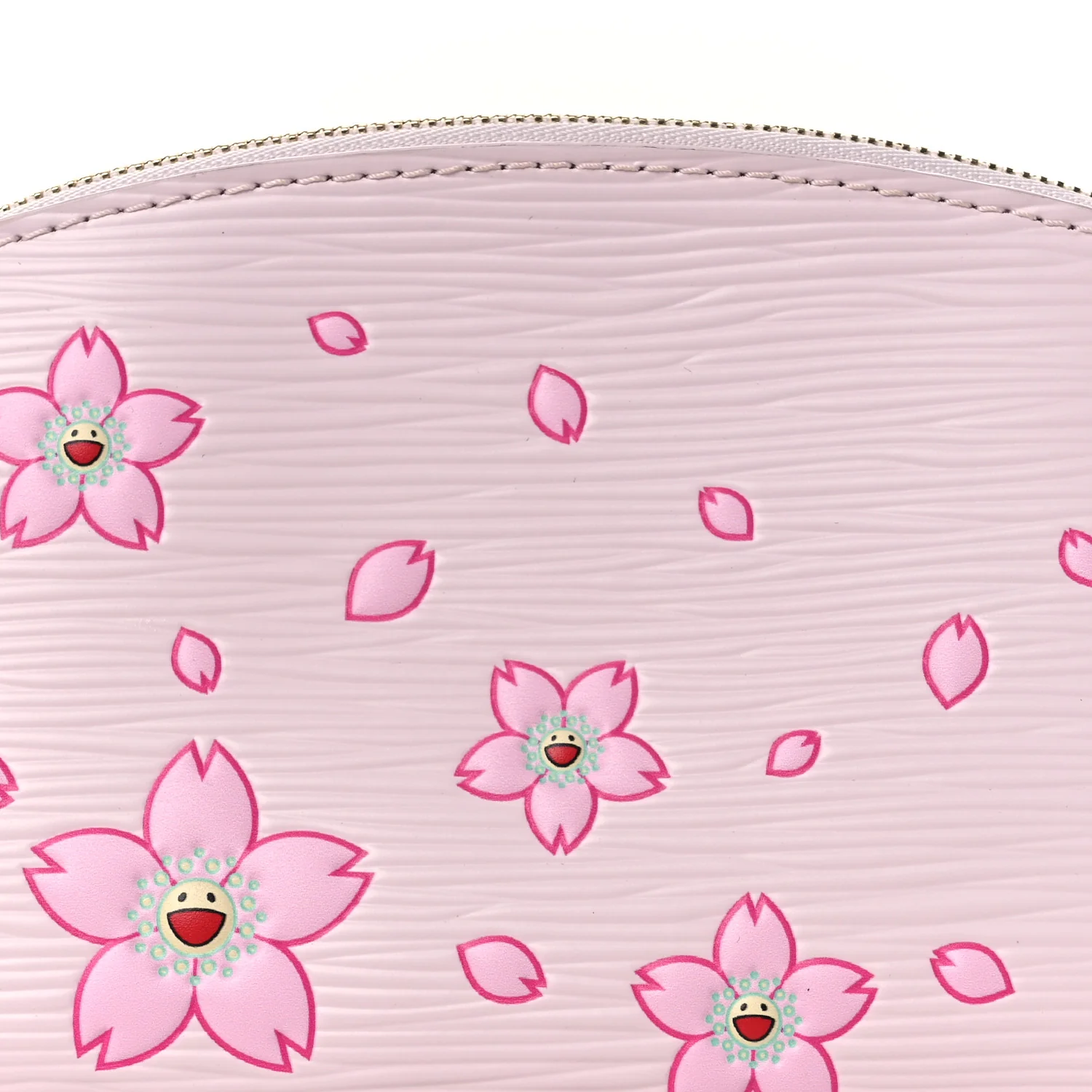 LV X TM Epi Cherry Blossom Cosmetic Pouch Pink - Image 7