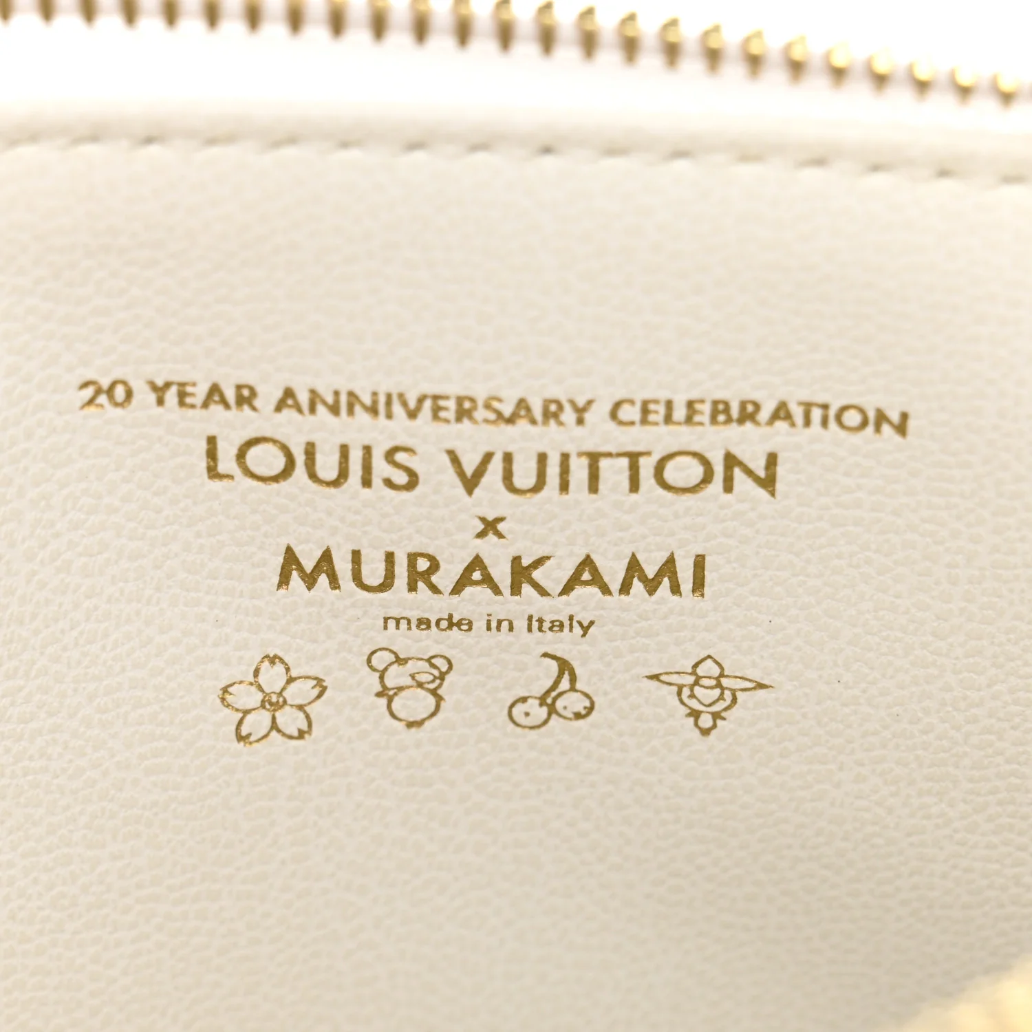 LV x TM Lambskin Embossed Monogram Coussin PM White Multicolor - Image 5