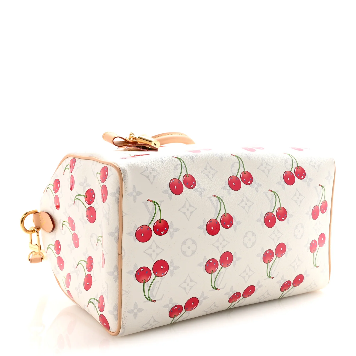 LV X TM Monogram Cerises Speedy Soft Bandouliere 30 - Image 4