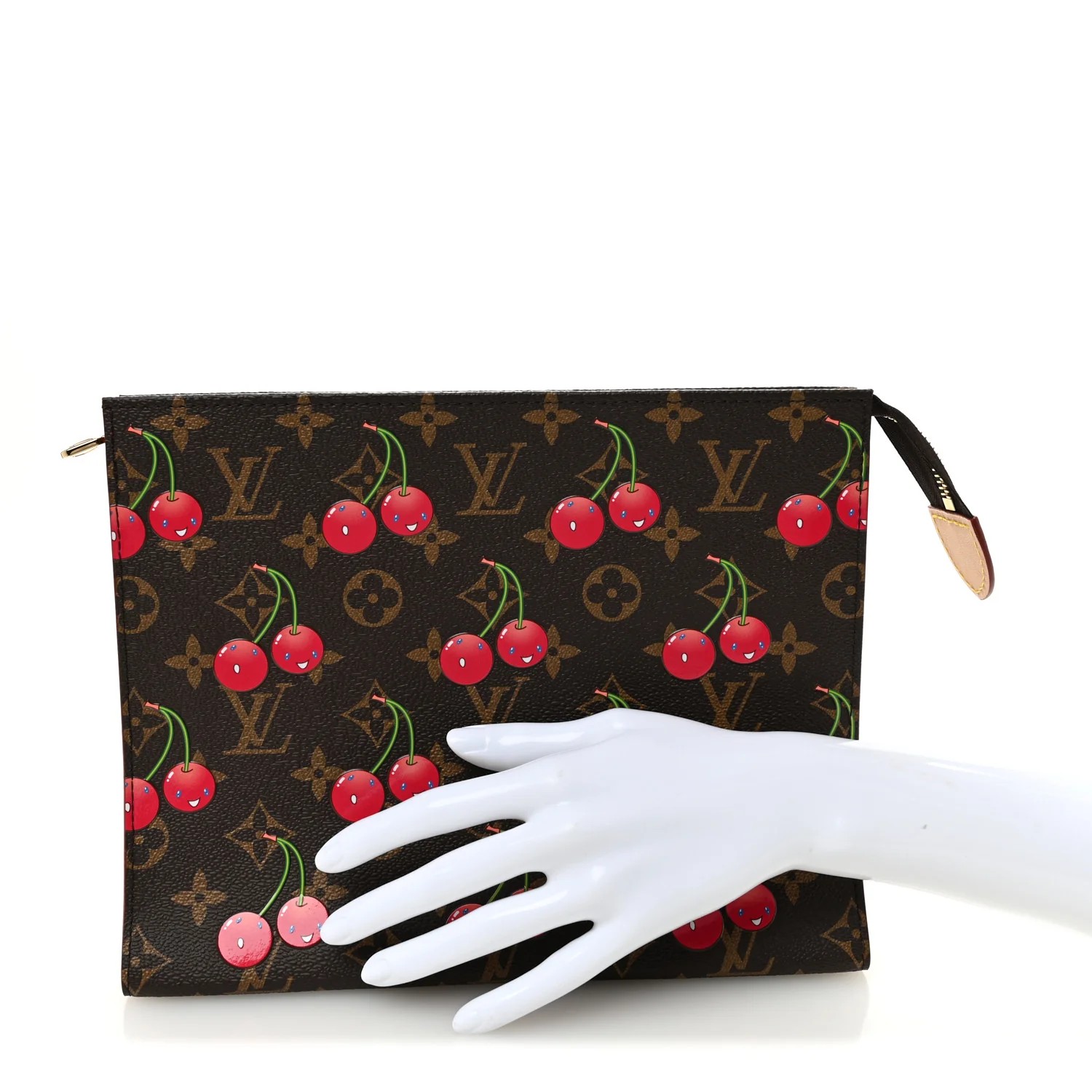 LV X TM Monogram Cerises Toiletry Pouch - Image 2