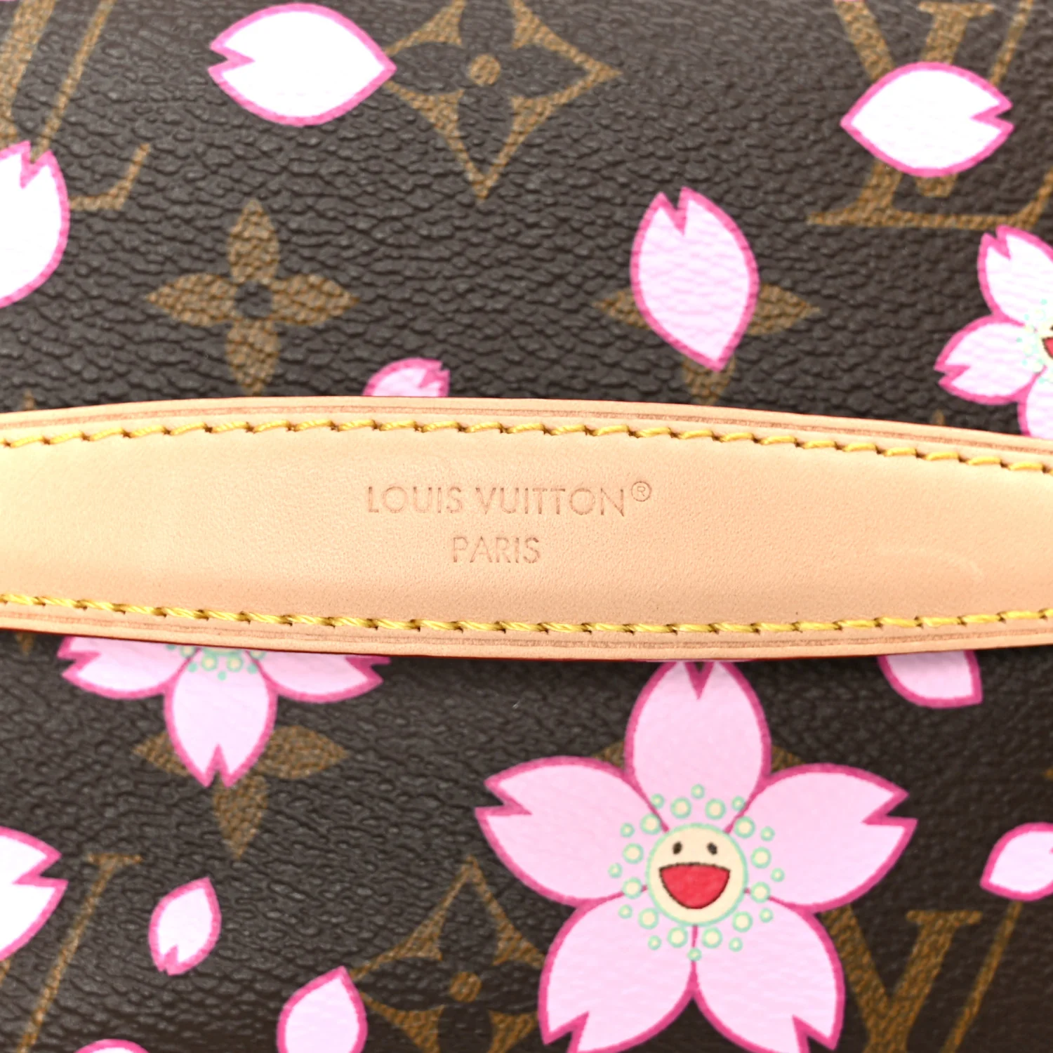 LV X TM Monogram Cherry Blossom Nice Mini Sakura Brown - Image 7