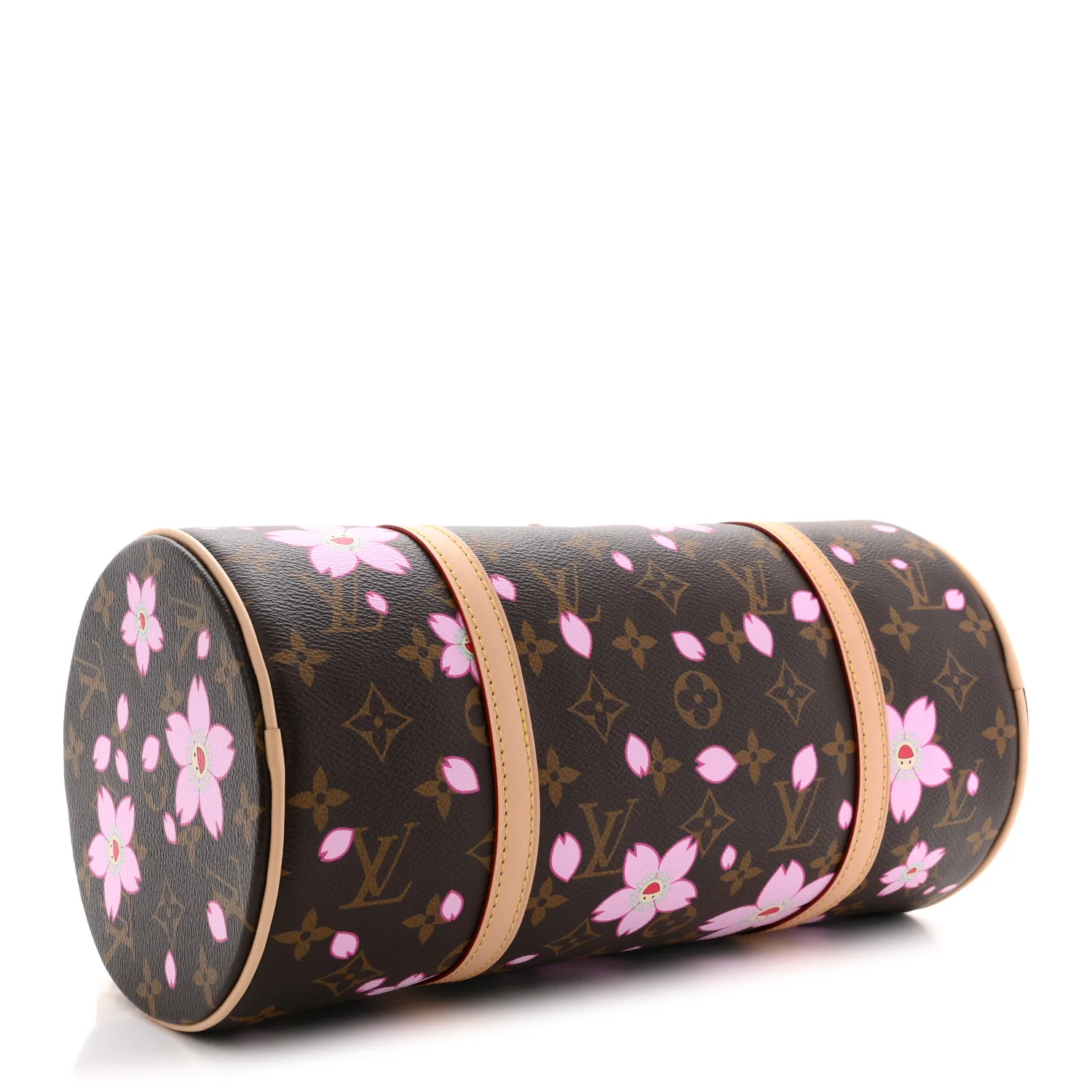 LV X TM Monogram Cherry Blossom Papillon Sakura Brown - Image 4