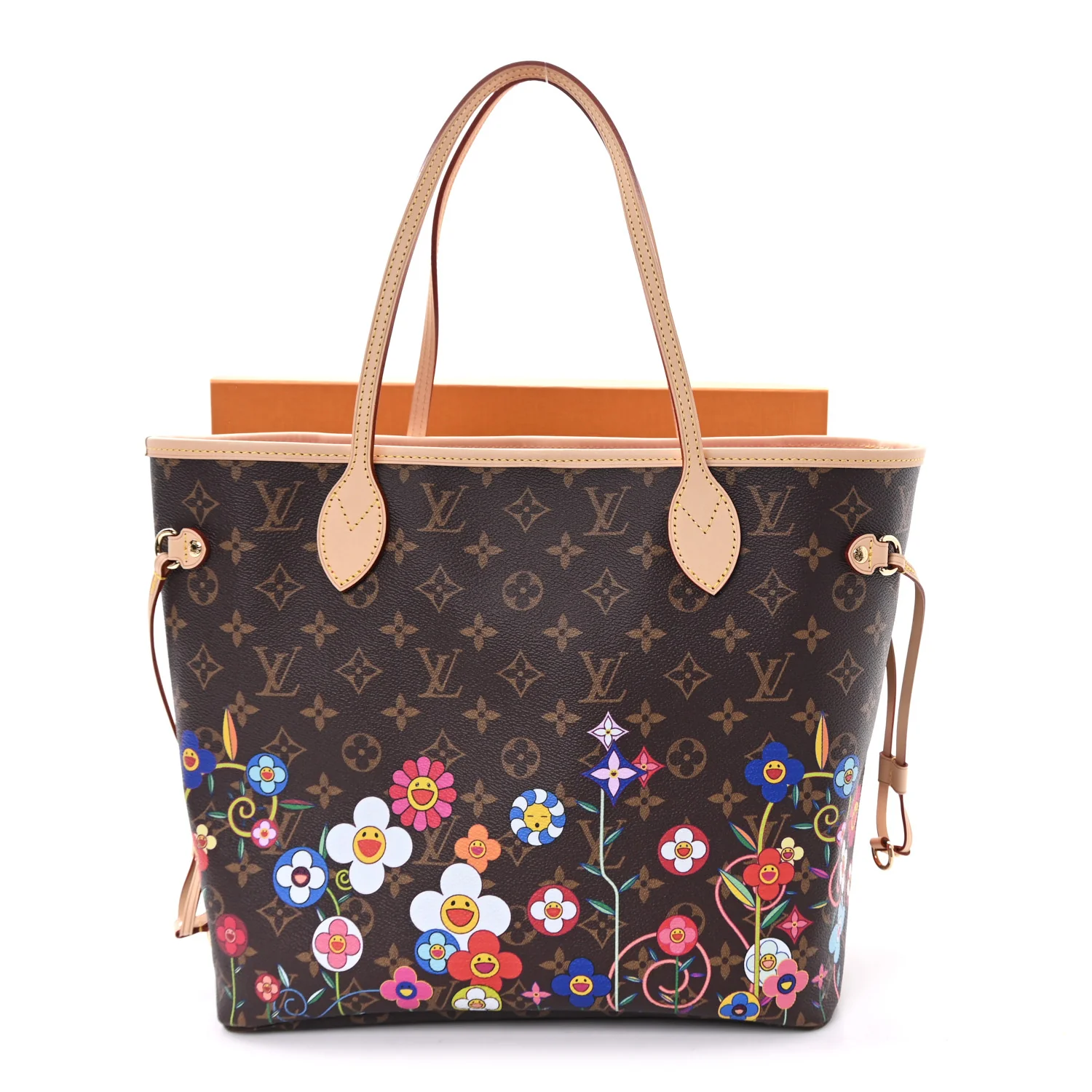 LV X TM Monogram Flowers Neverfull MM - Image 11