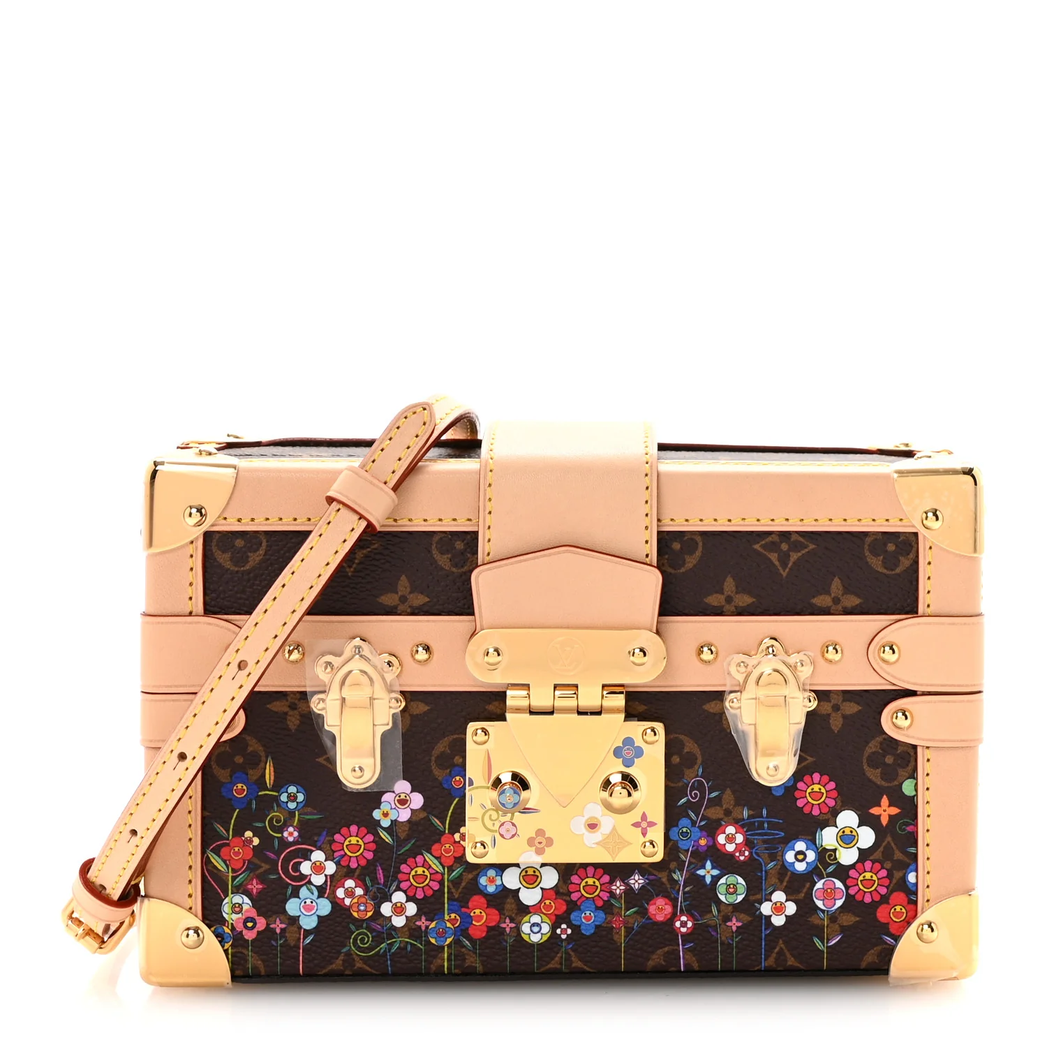 LV X TM Monogram Flowers Petite Malle