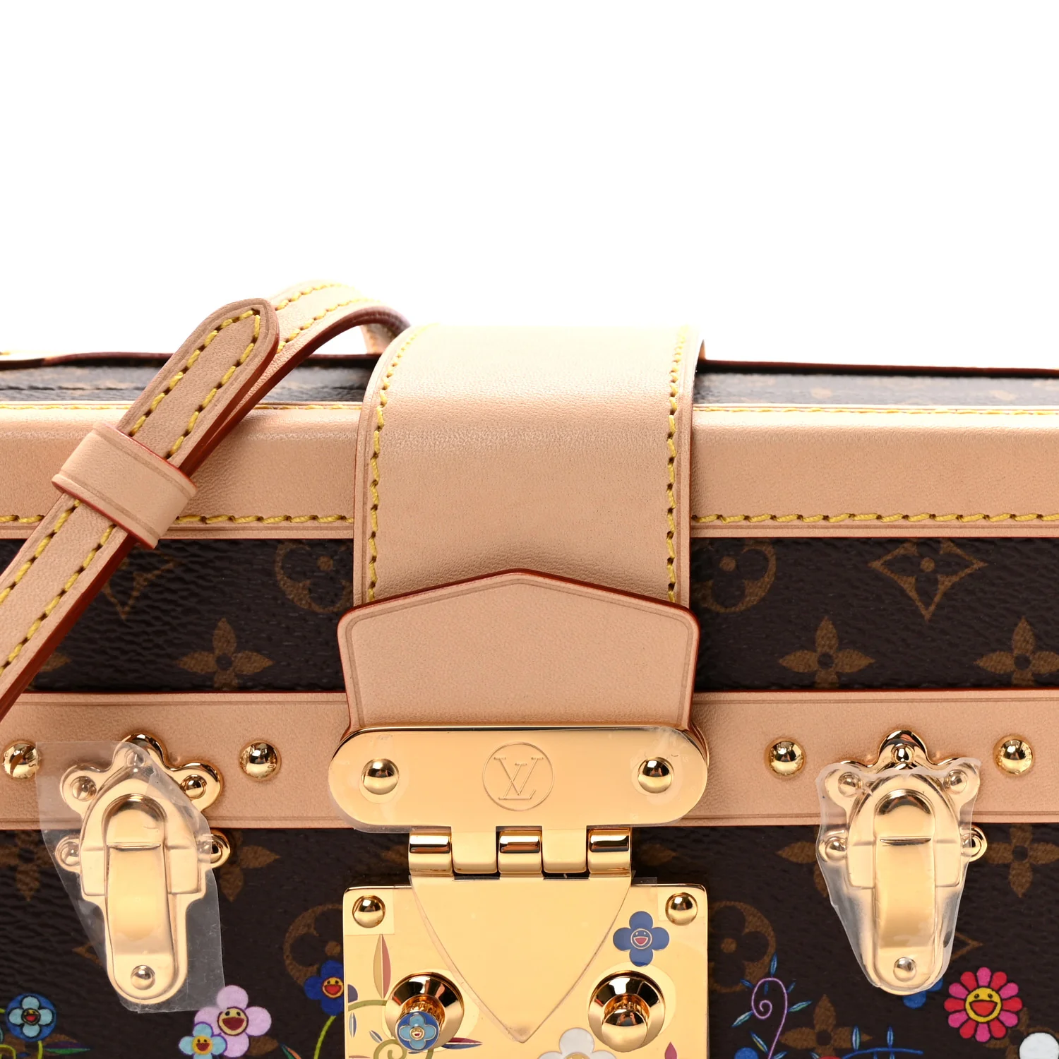 LV X TM Monogram Flowers Petite Malle - Image 7