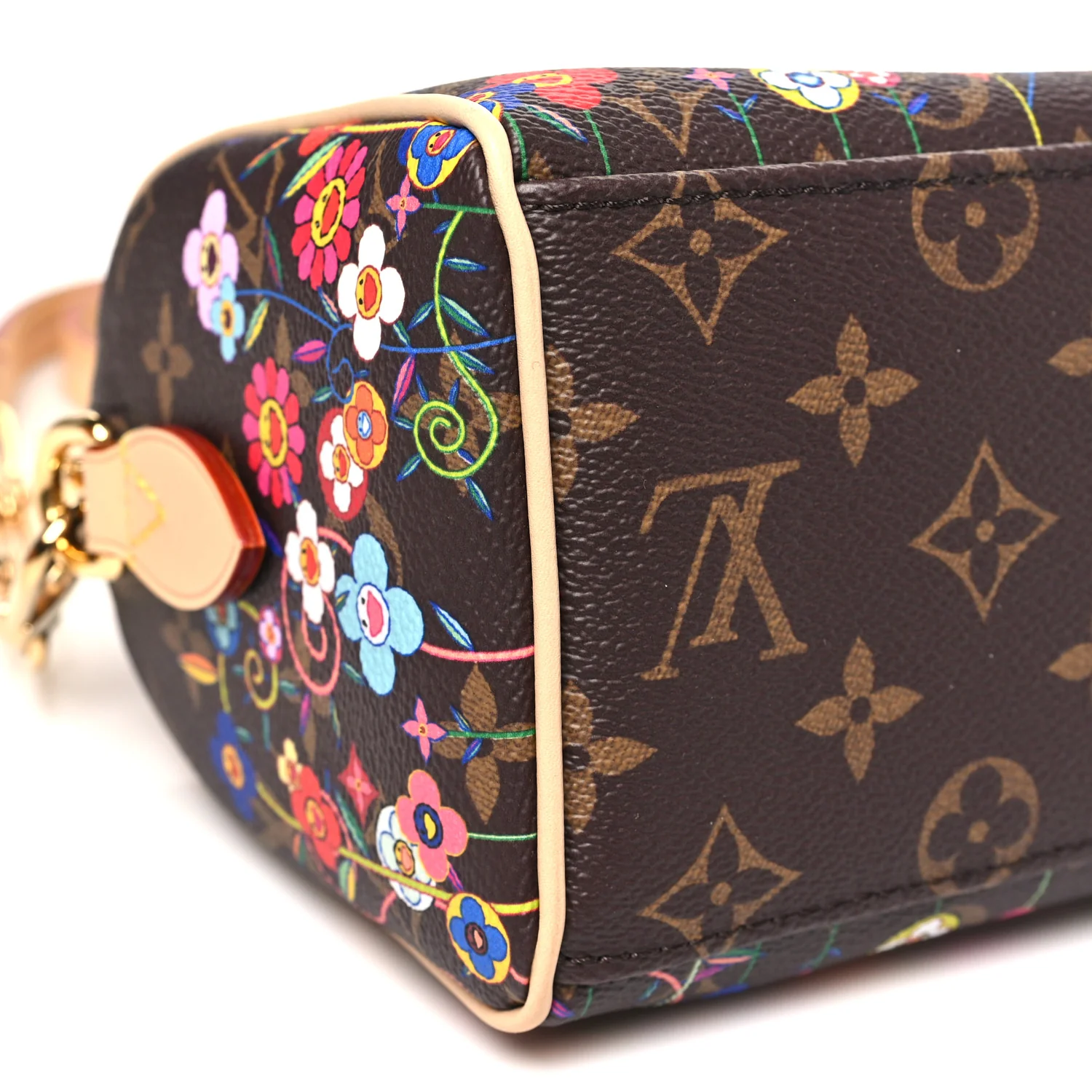 LV X TM Monogram Flowers Speedy Bandouliere 20 - Image 8