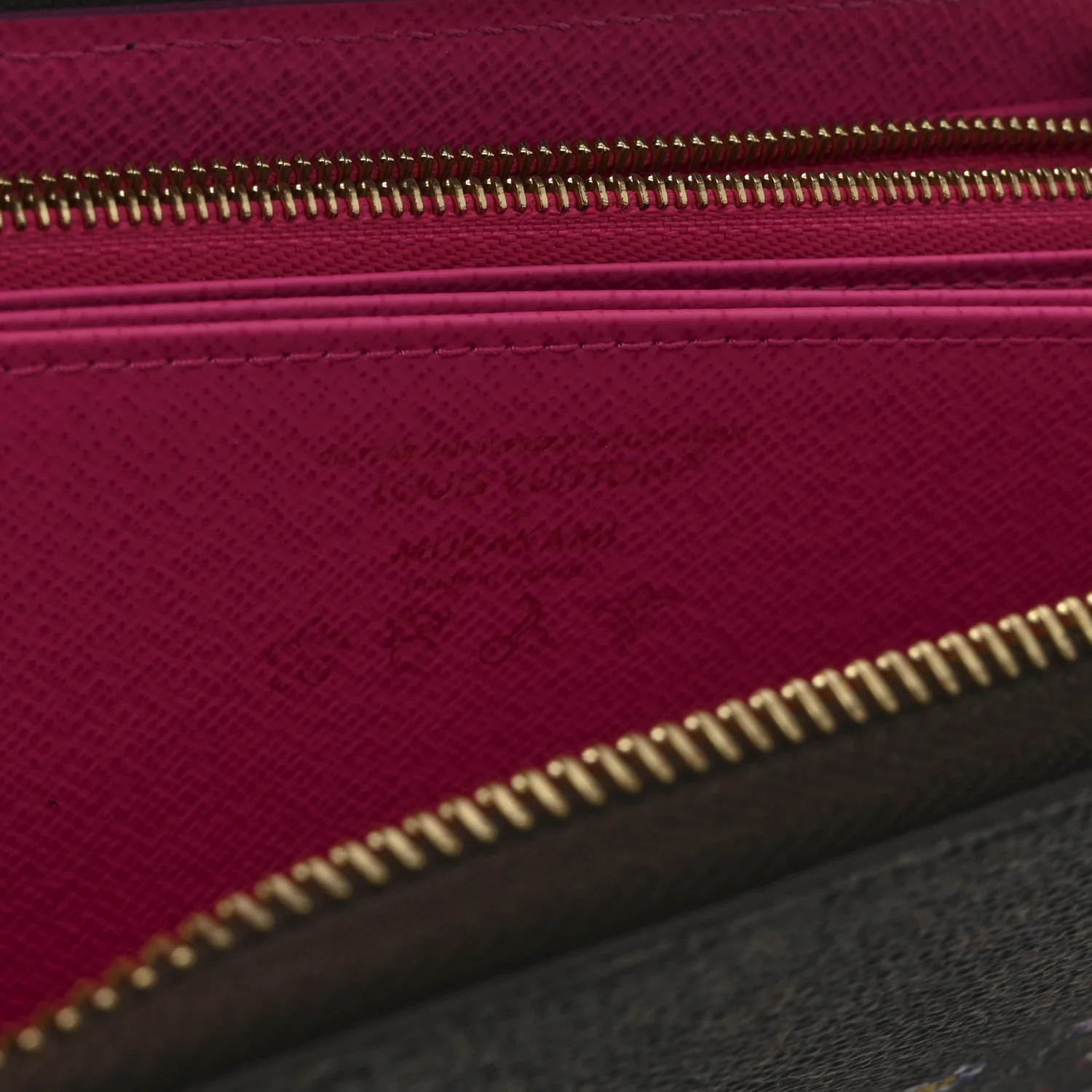 LV X TM Monogram Flowers Zippy Wallet - Image 6