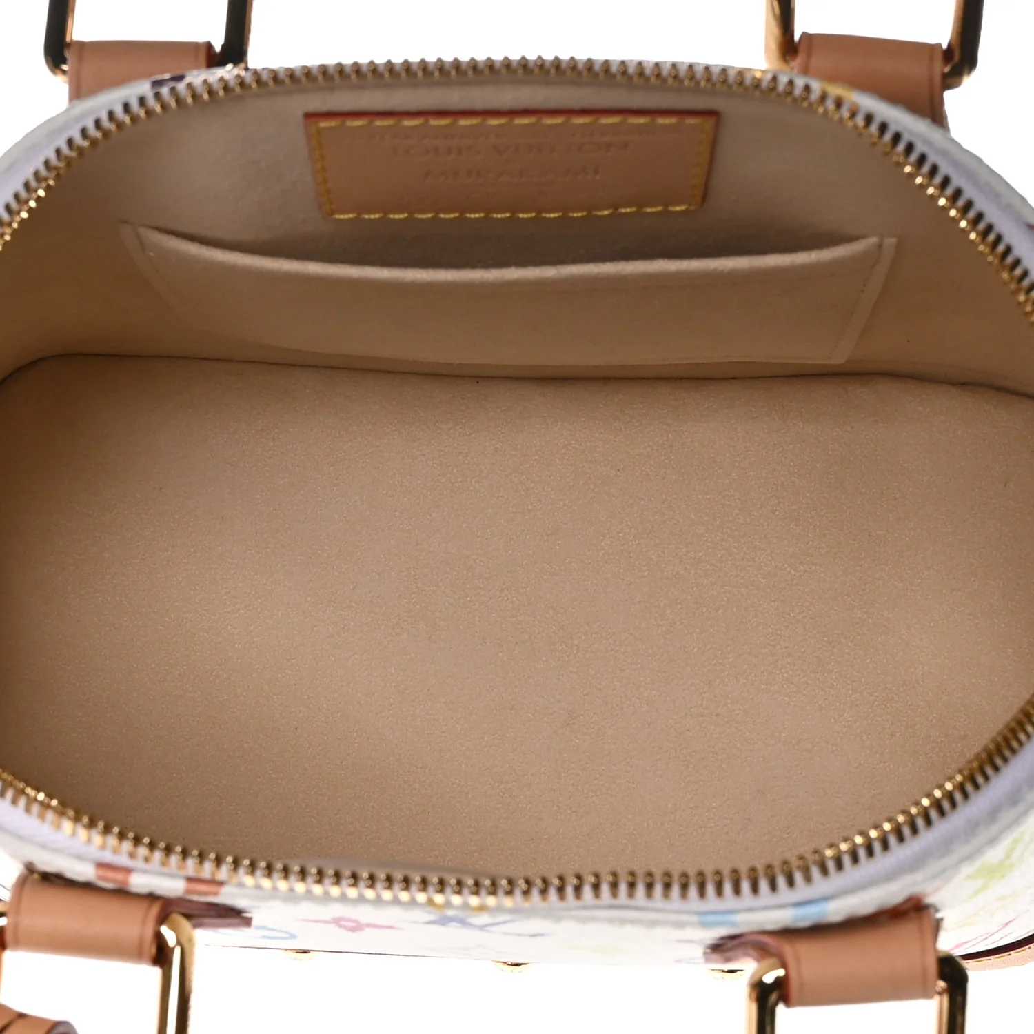 LV x TM Monogram Multicolor Alma BB White - Image 5