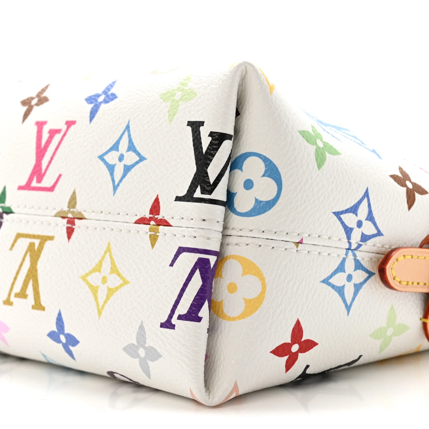 LV X TM Monogram Multicolor CarryAll East West White - Image 9