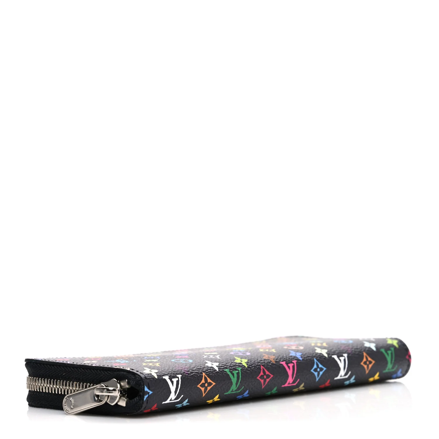 LV X TM Monogram Multicolor Clemence Wallet Black - Image 4