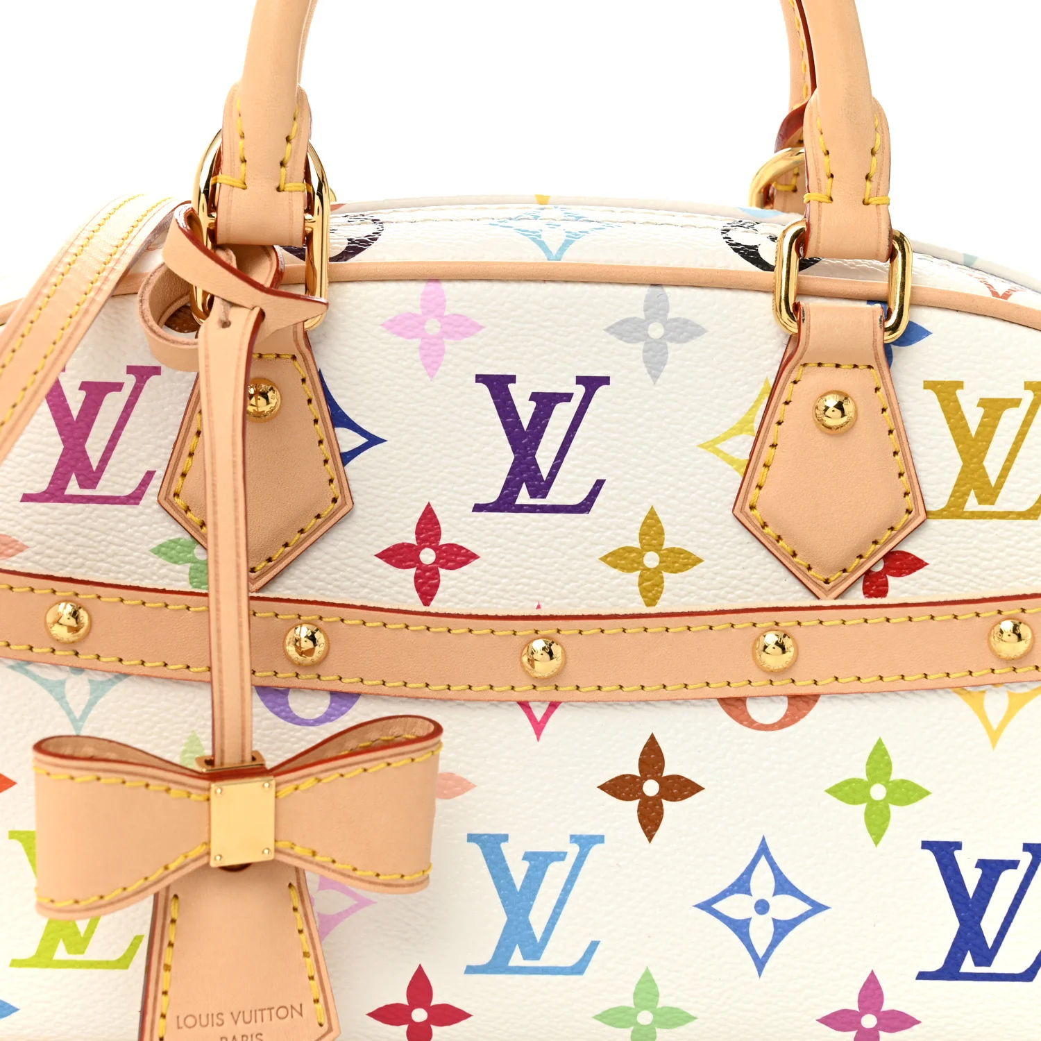 LV x TM Monogram Multicolor East West White - Image 7