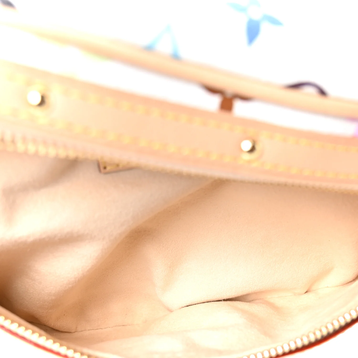 LV X TM Monogram Multicolor High Rise Bumbag White - Image 4