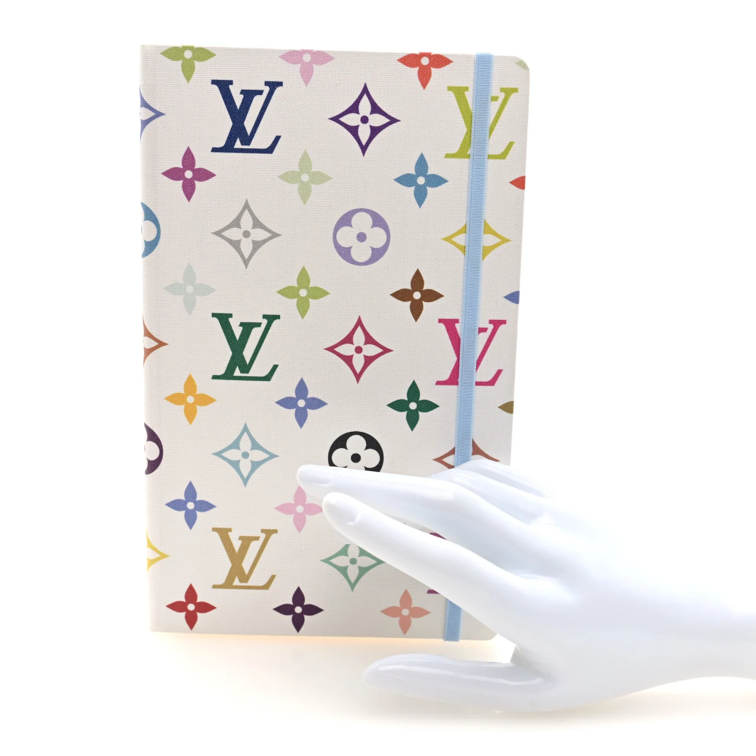 LV x TM Monogram Multicolor Jane Notebook MM White - Image 2