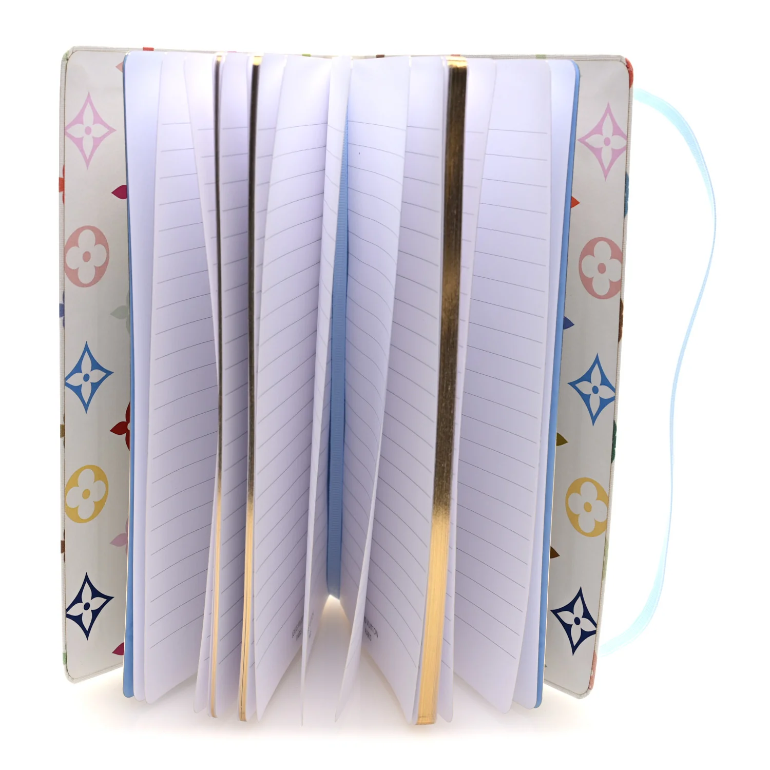 LV x TM Monogram Multicolor Jane Notebook MM White - Image 5