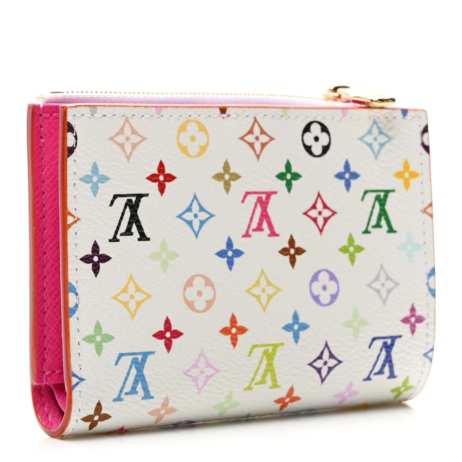 LV X TM Monogram Multicolor Lisa Wallet White - Image 3