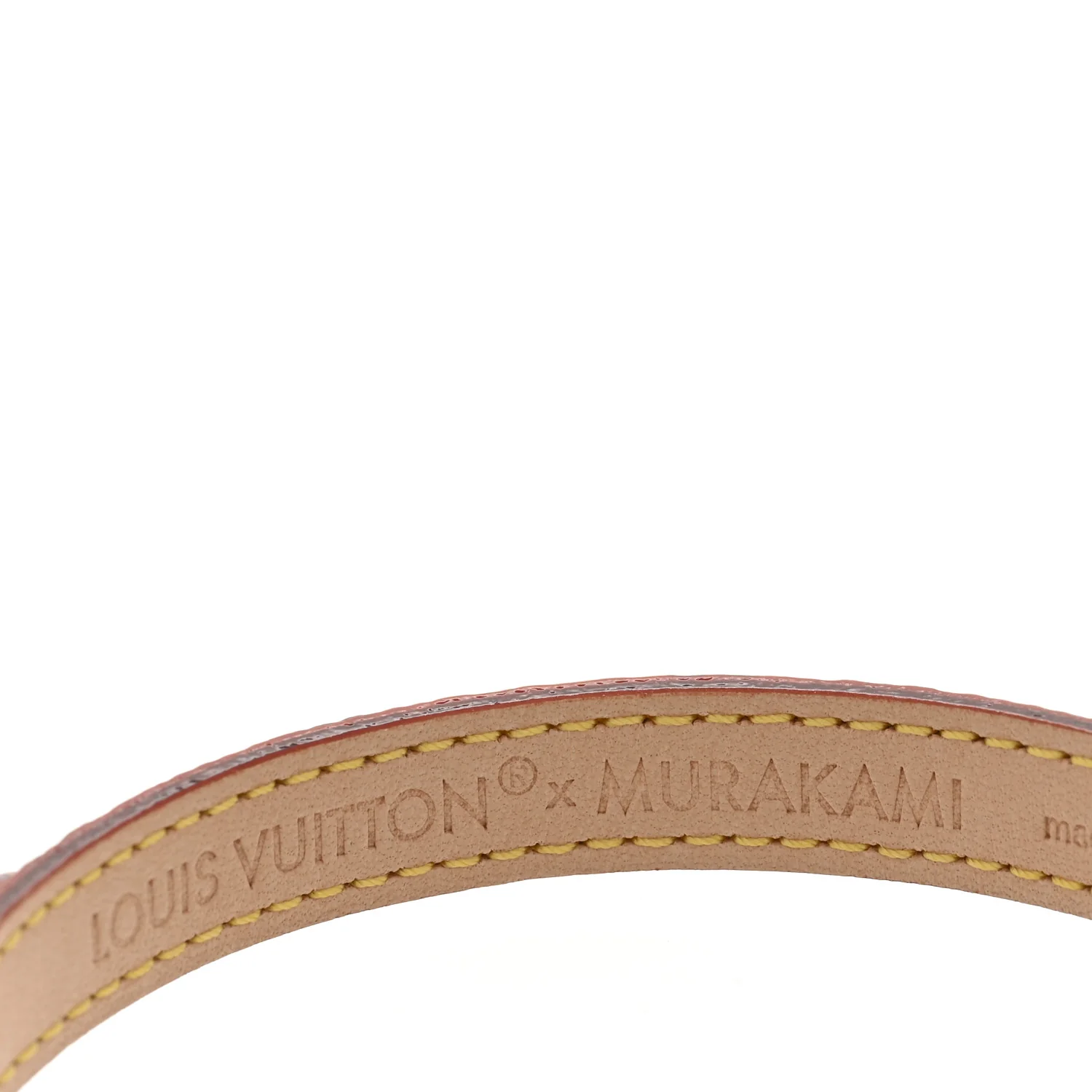 LV X TM Monogram Multicolor LV Signature Bracelet 17 White - Image 4