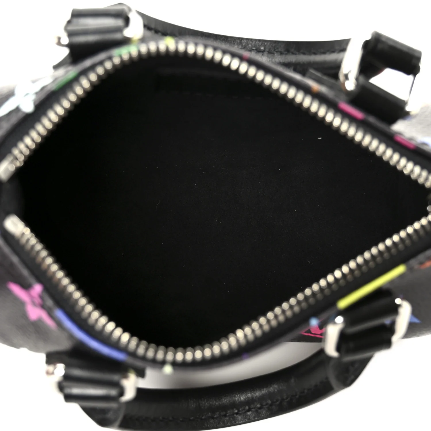 LV X TM Monogram Multicolor Nano Speedy Black - Image 5
