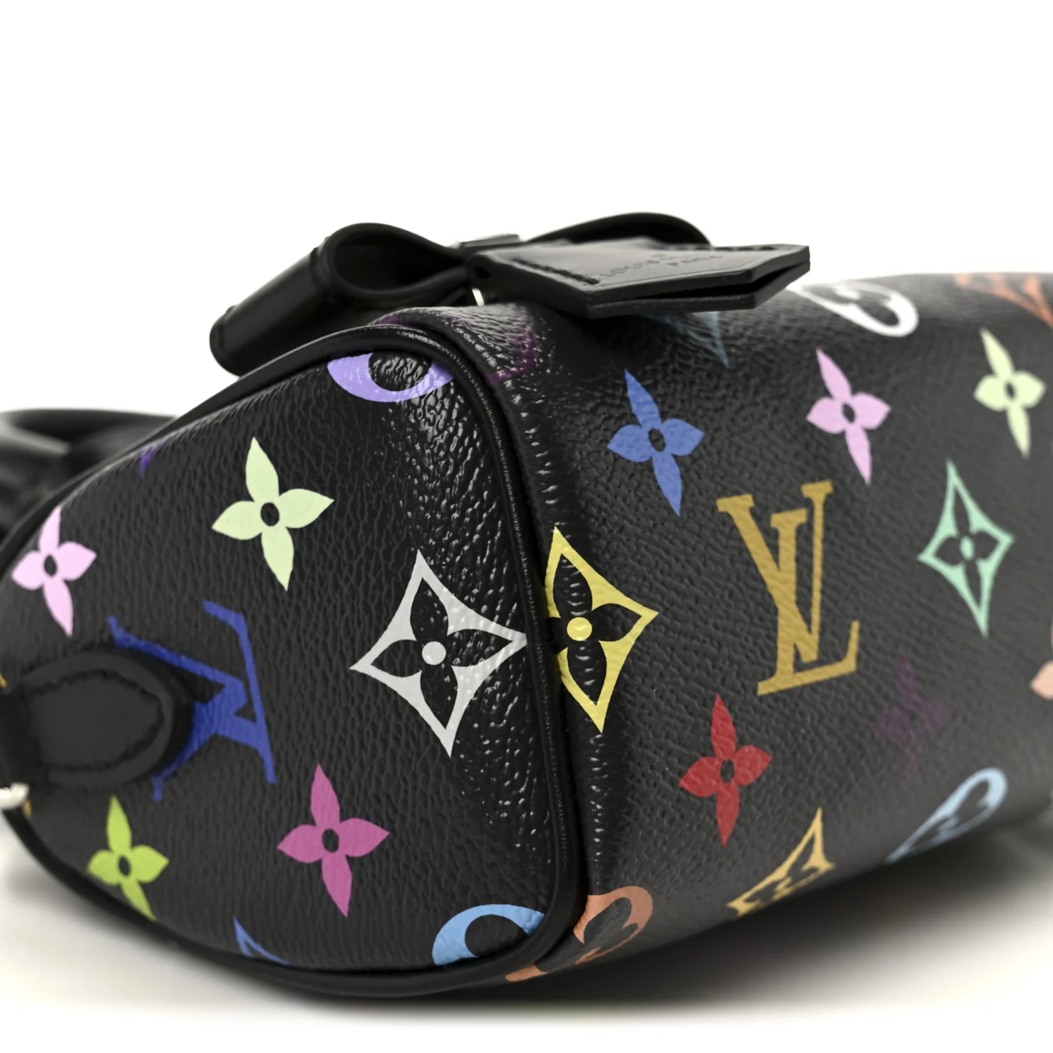 LV X TM Monogram Multicolor Nano Speedy Black - Image 8