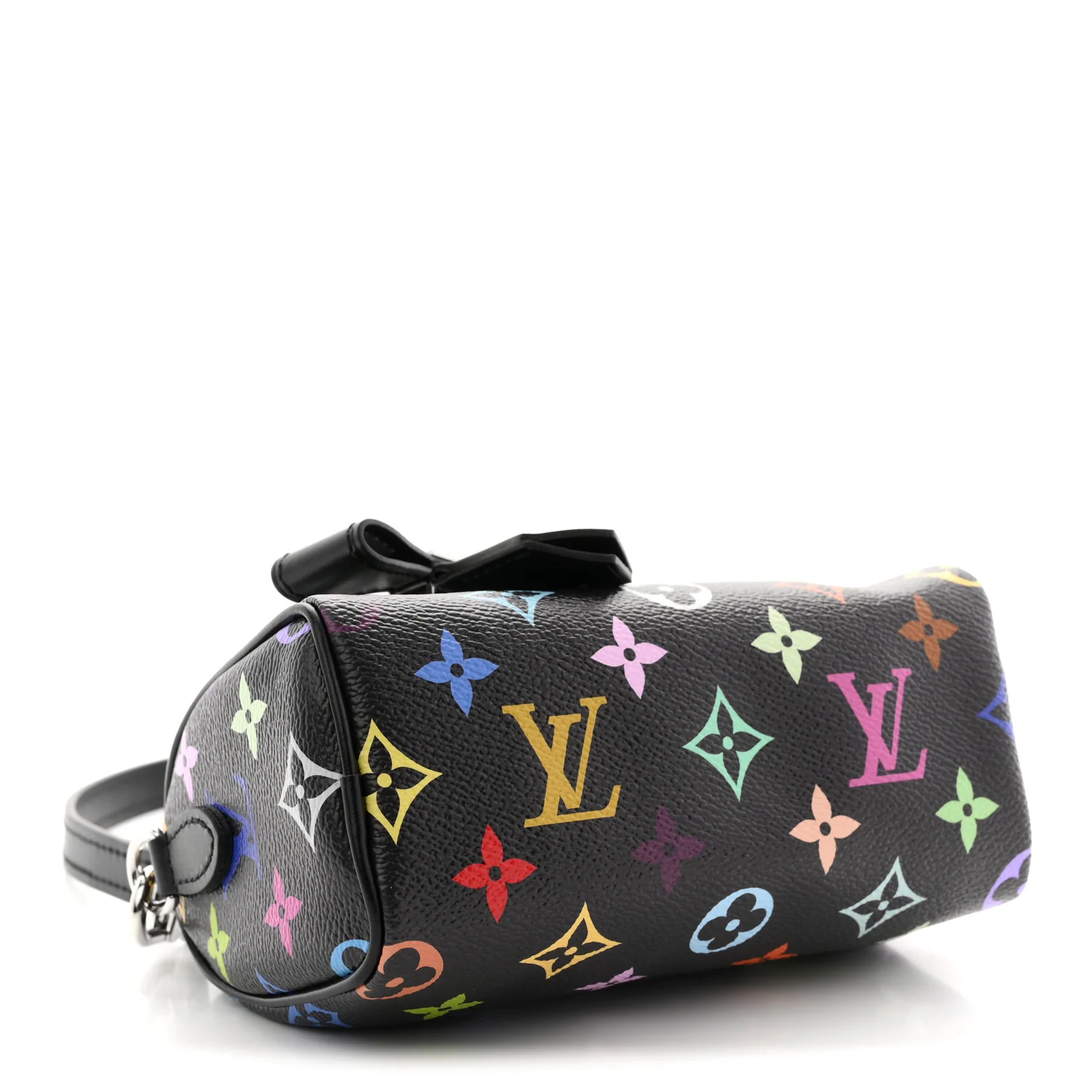 LV X TM Monogram Multicolor Nano Speedy Black - Image 4